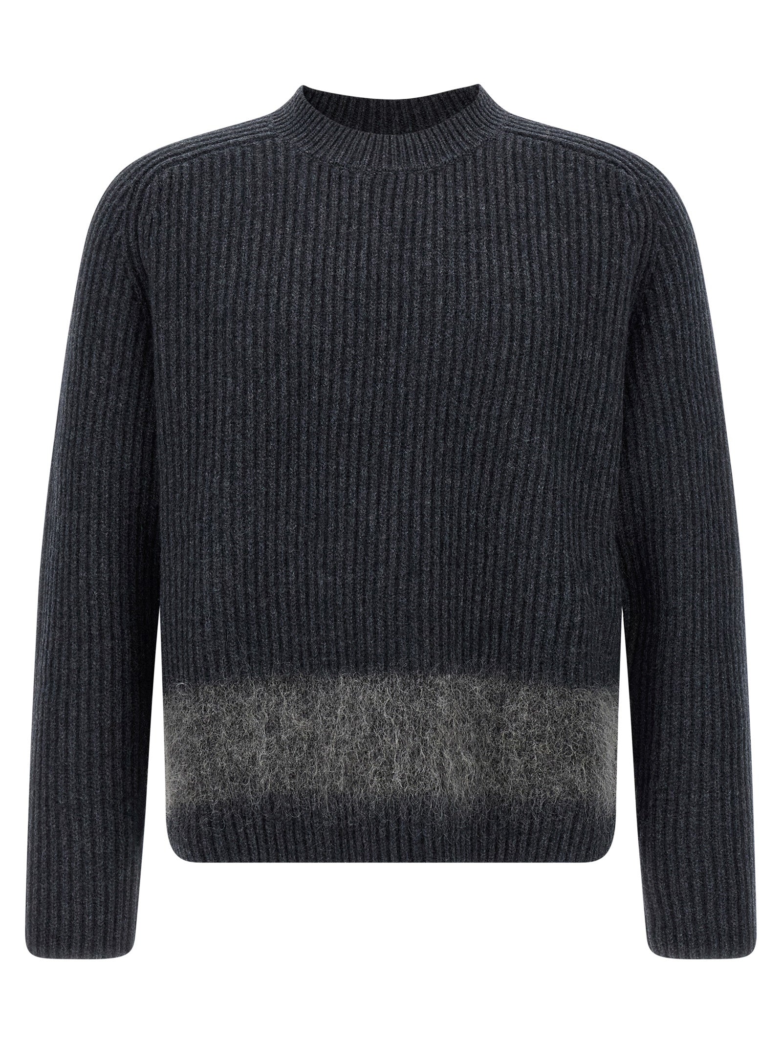 Dsquared2 Carded Wool Insert Sweater