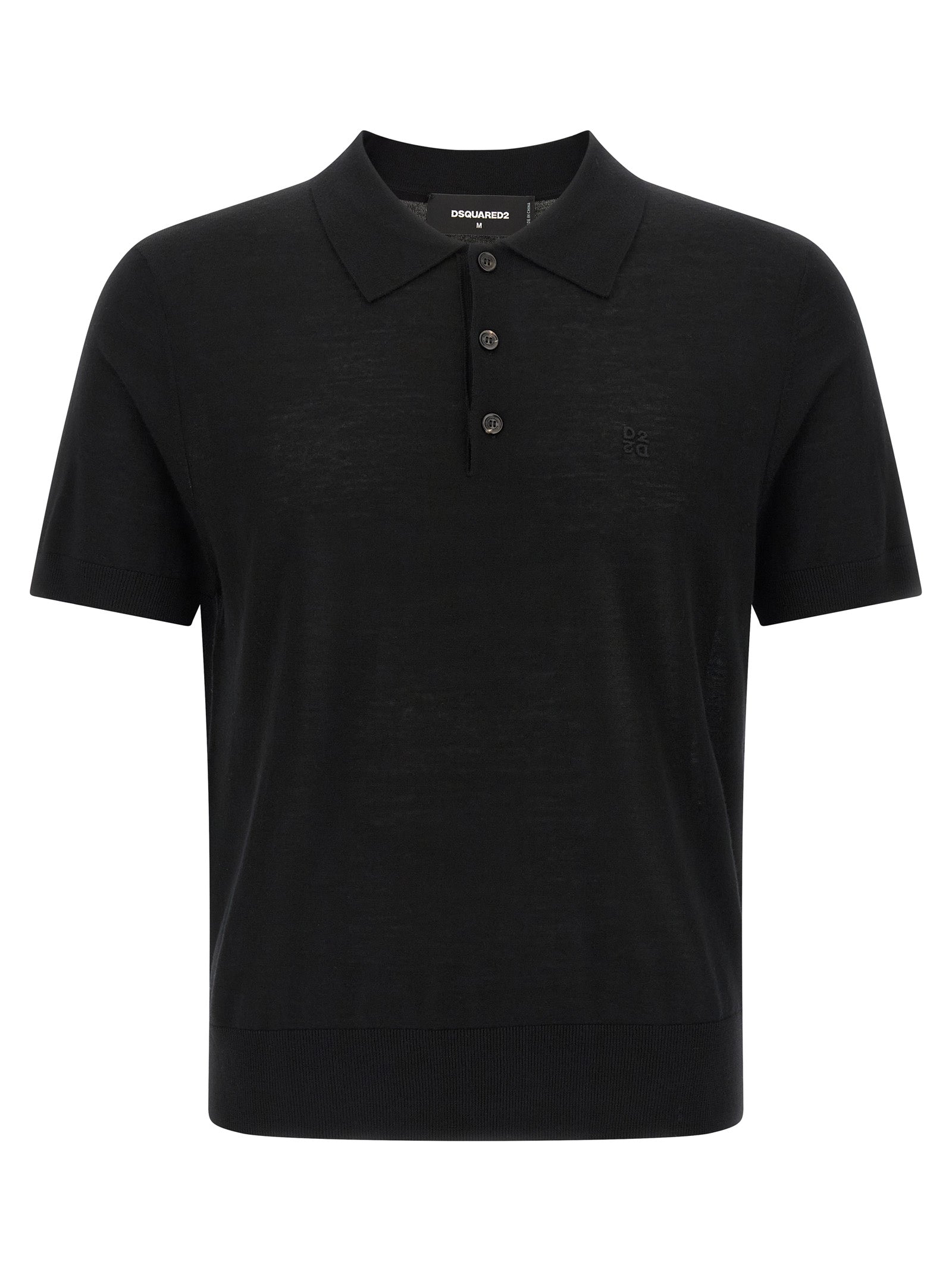 Dsquared2 Wool Polo Shirt