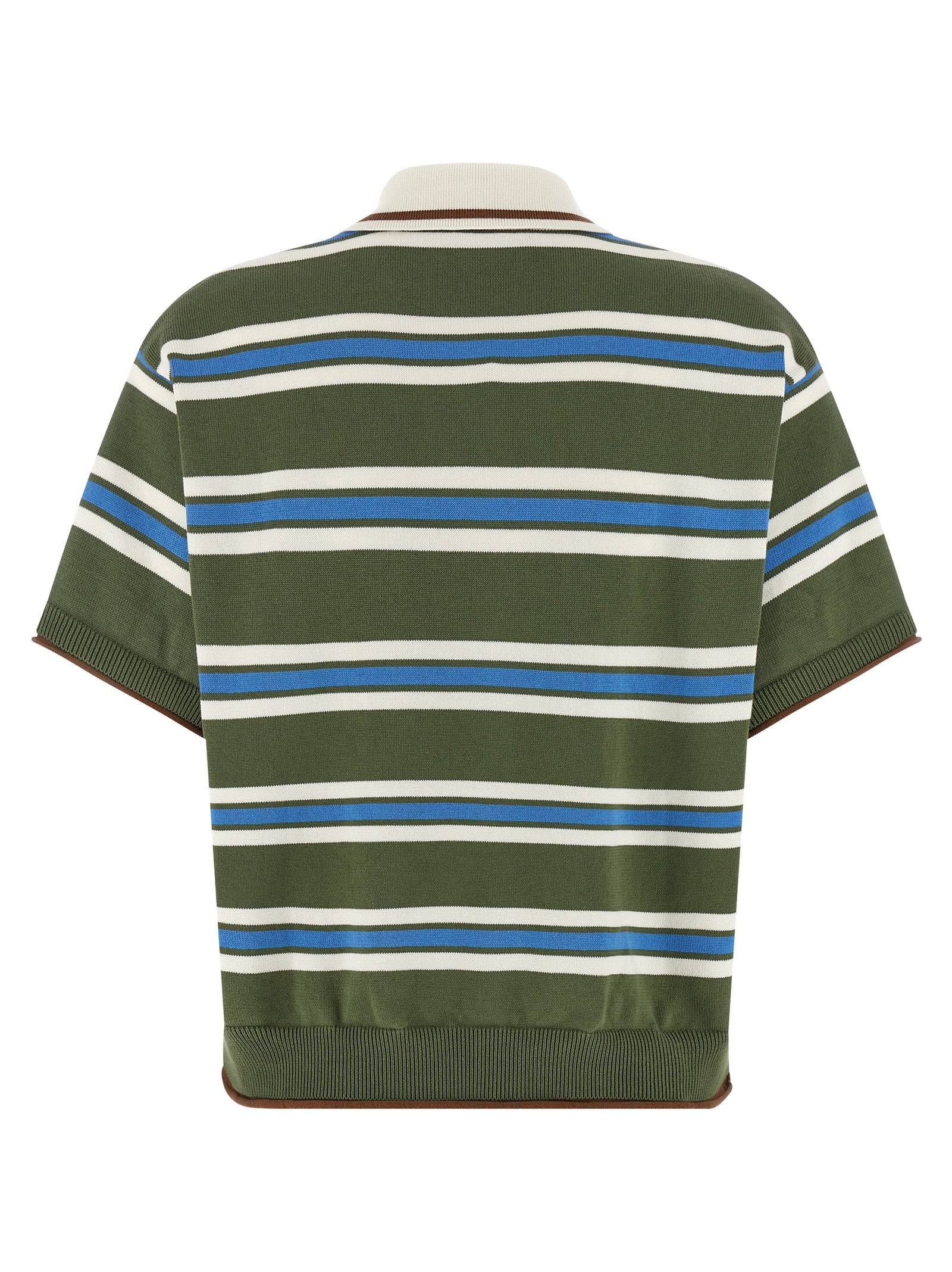 Dsquared2 'Striped Knit' Polo Shirt