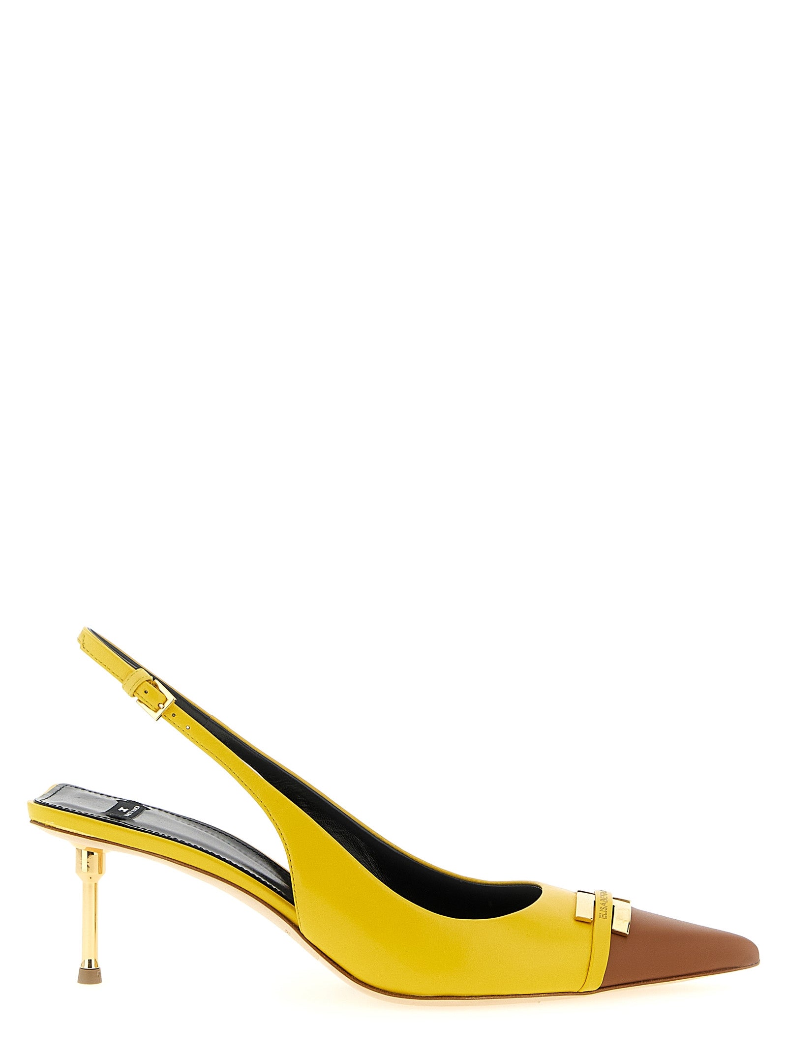 Elisabetta Franchi Leather Slingback