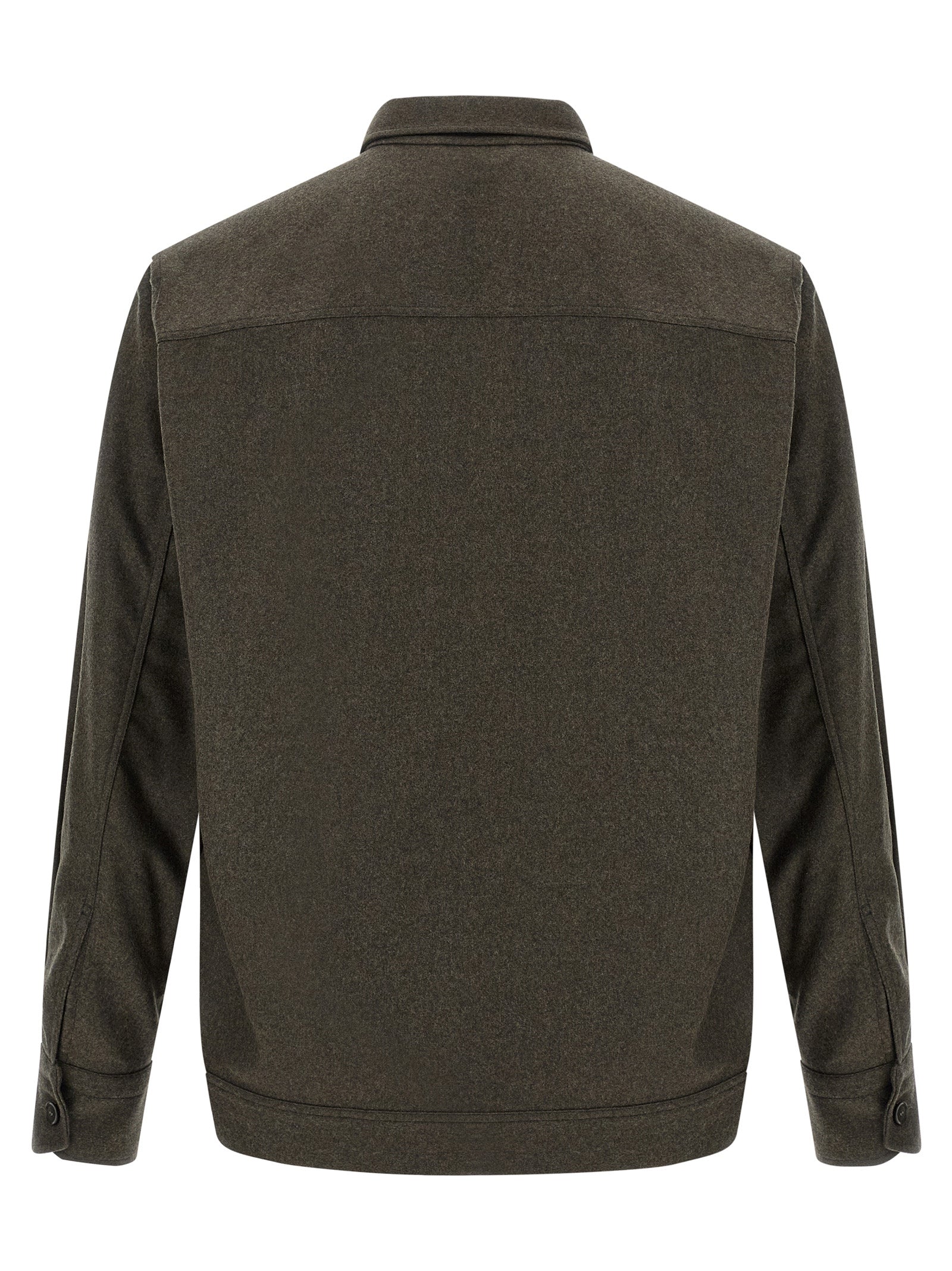 Brioni Wool Cloth Overshirt