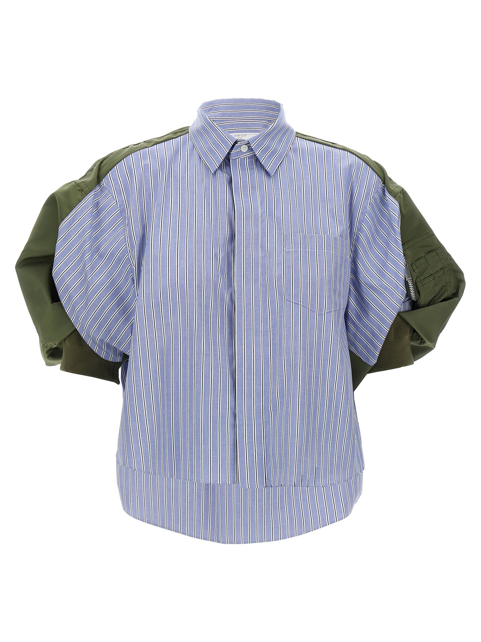 Sacai Bomber Sleeve Shirt