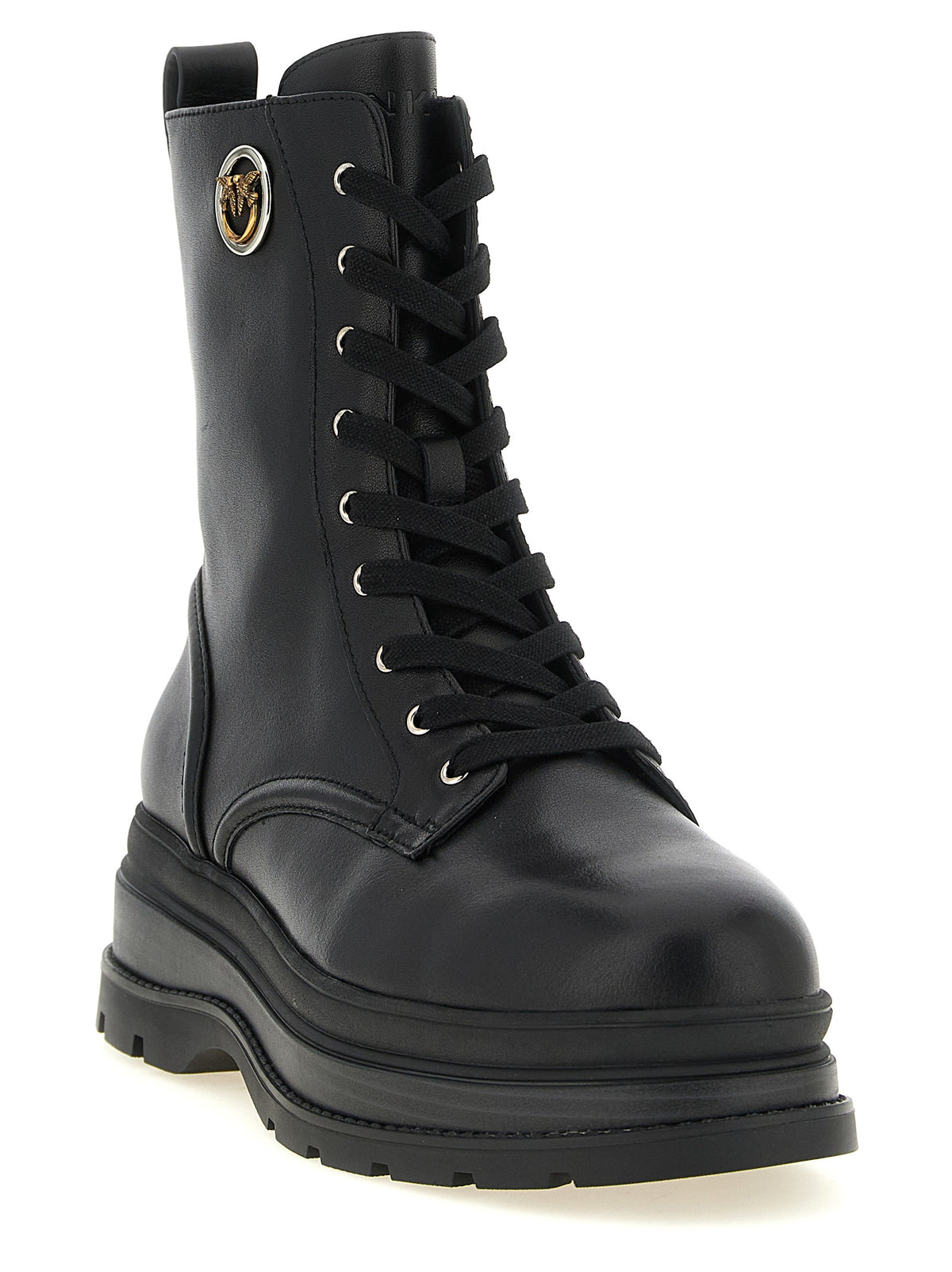 Pinko 'Eva 05' Lace-Up Ankle Boots