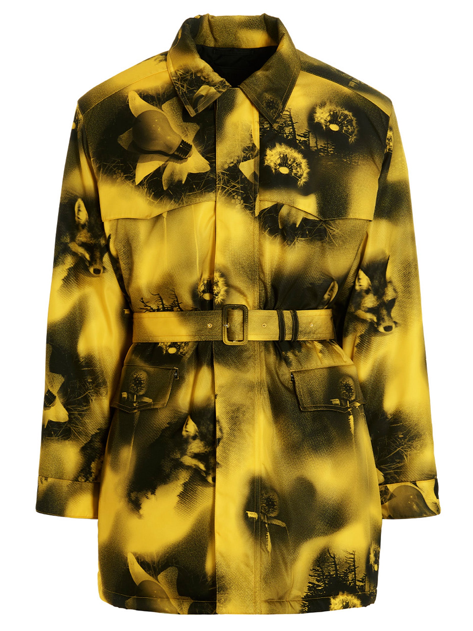 Prada Re-Nylon Printed Parka