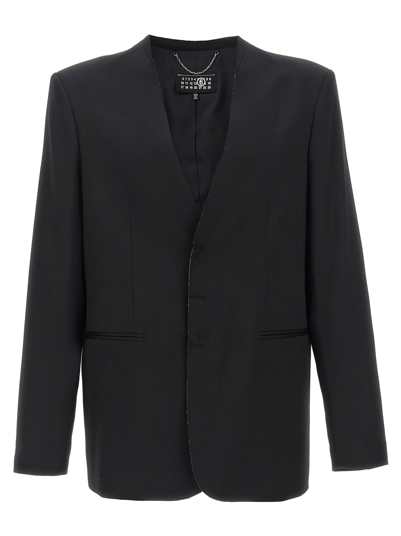 Mm6 Maison Margiela Single-Breasted Blazer