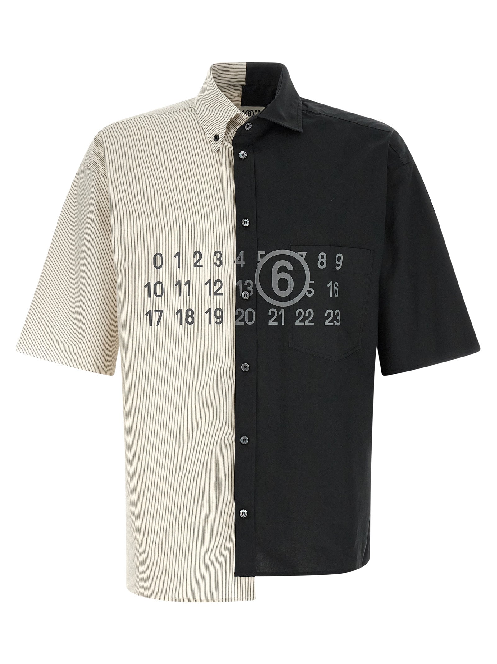 Mm6 Maison Margiela Patchwork Shirt