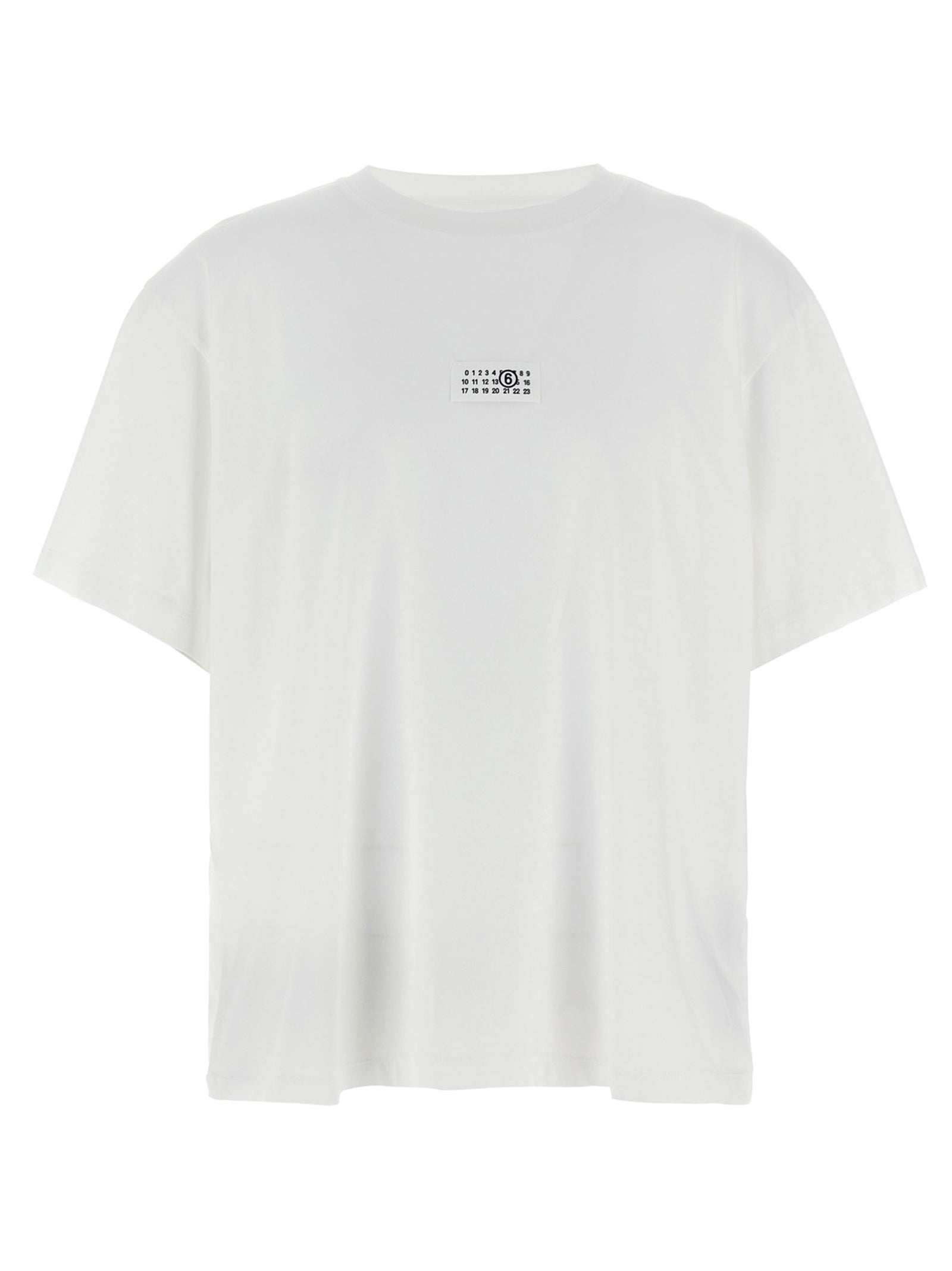 Mm6 Maison Margiela 'Numeric Signature Mm6' Patch T-Shirt
