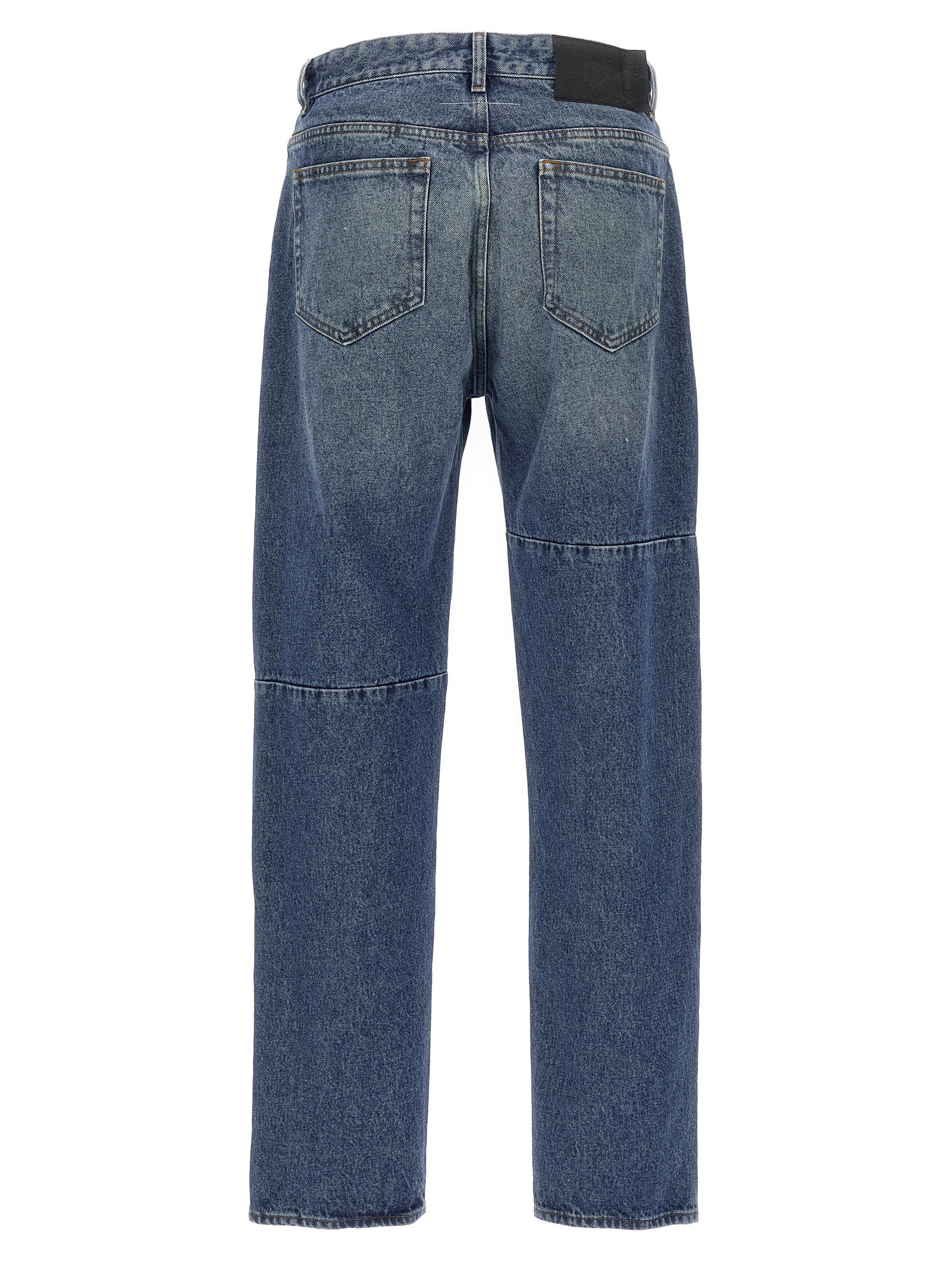 Mm6 Maison Margiela Asymmetric Stitching Jeans