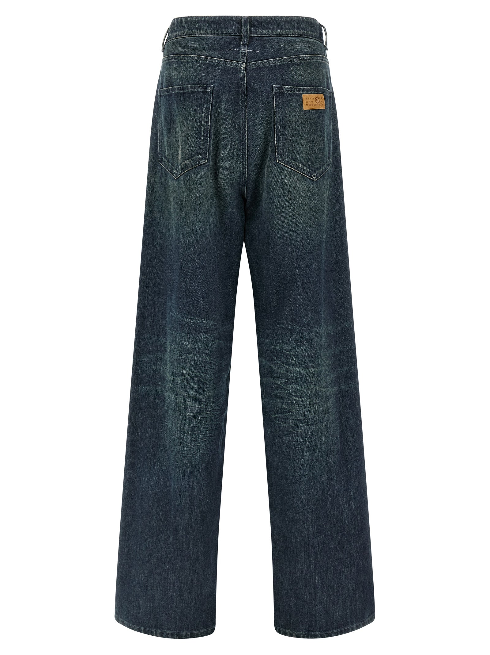 Mm6 Maison Margiela 'Numeric Signature Mm6' Jeans