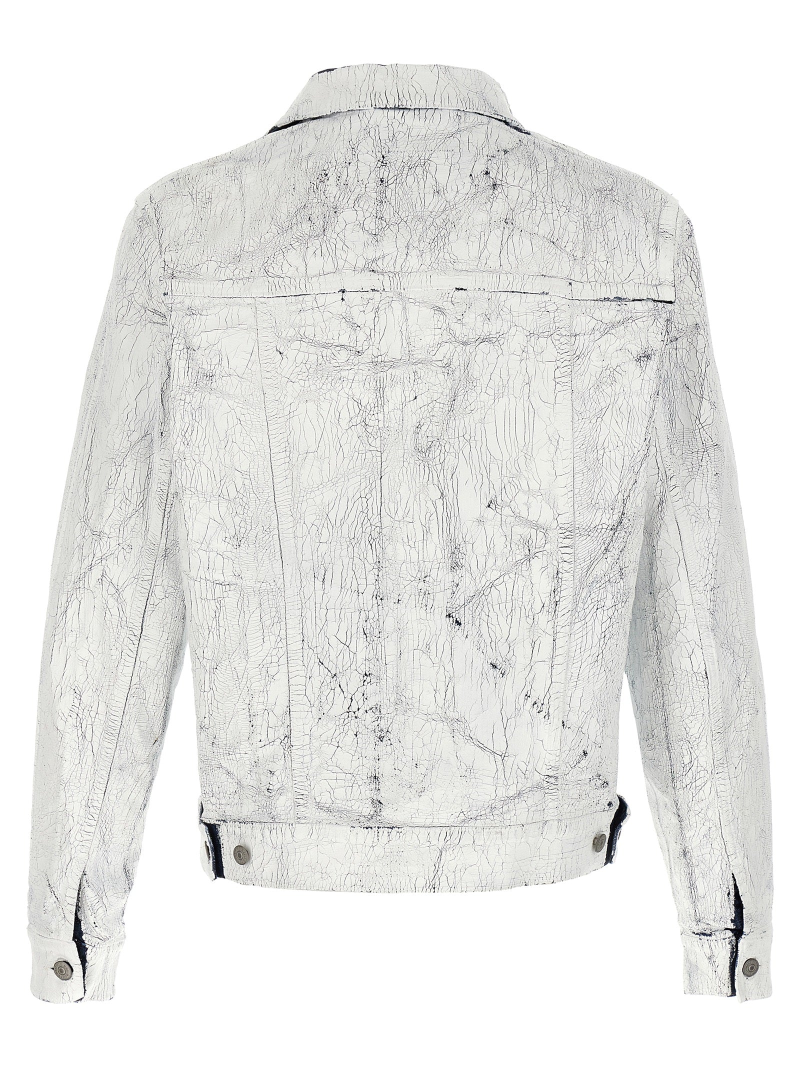 Mm6 Maison Margiela Patent Denim Jacket