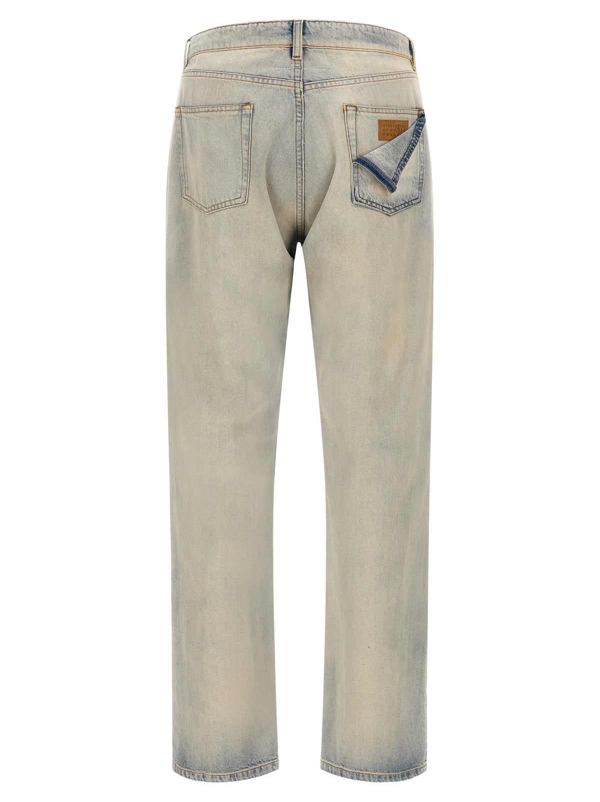 Mm6 Maison Margiela 'Numeric Signature Mm6' Jeans