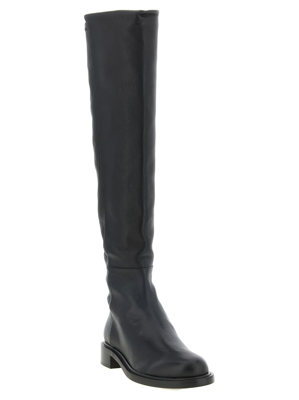 Stuart Weitzman Black '5050 Gisele' Boots