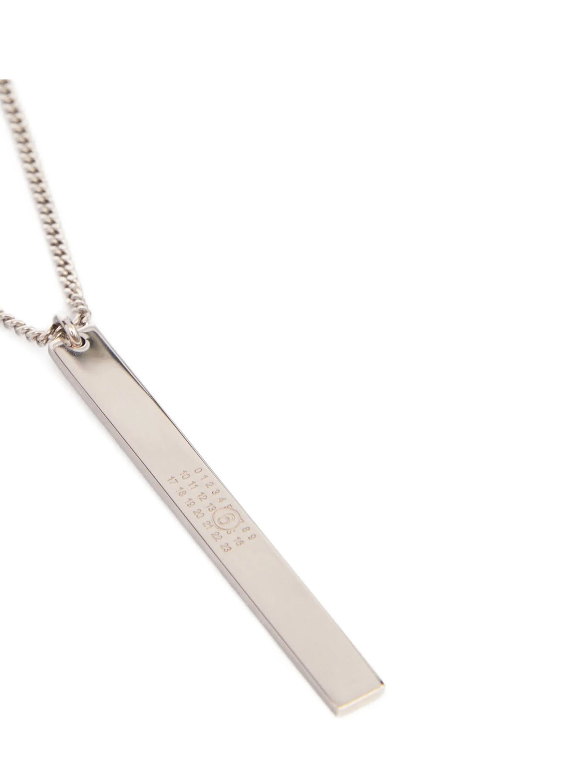 Mm6 Maison Margiela Mm6 'Numeric Bar' Necklace