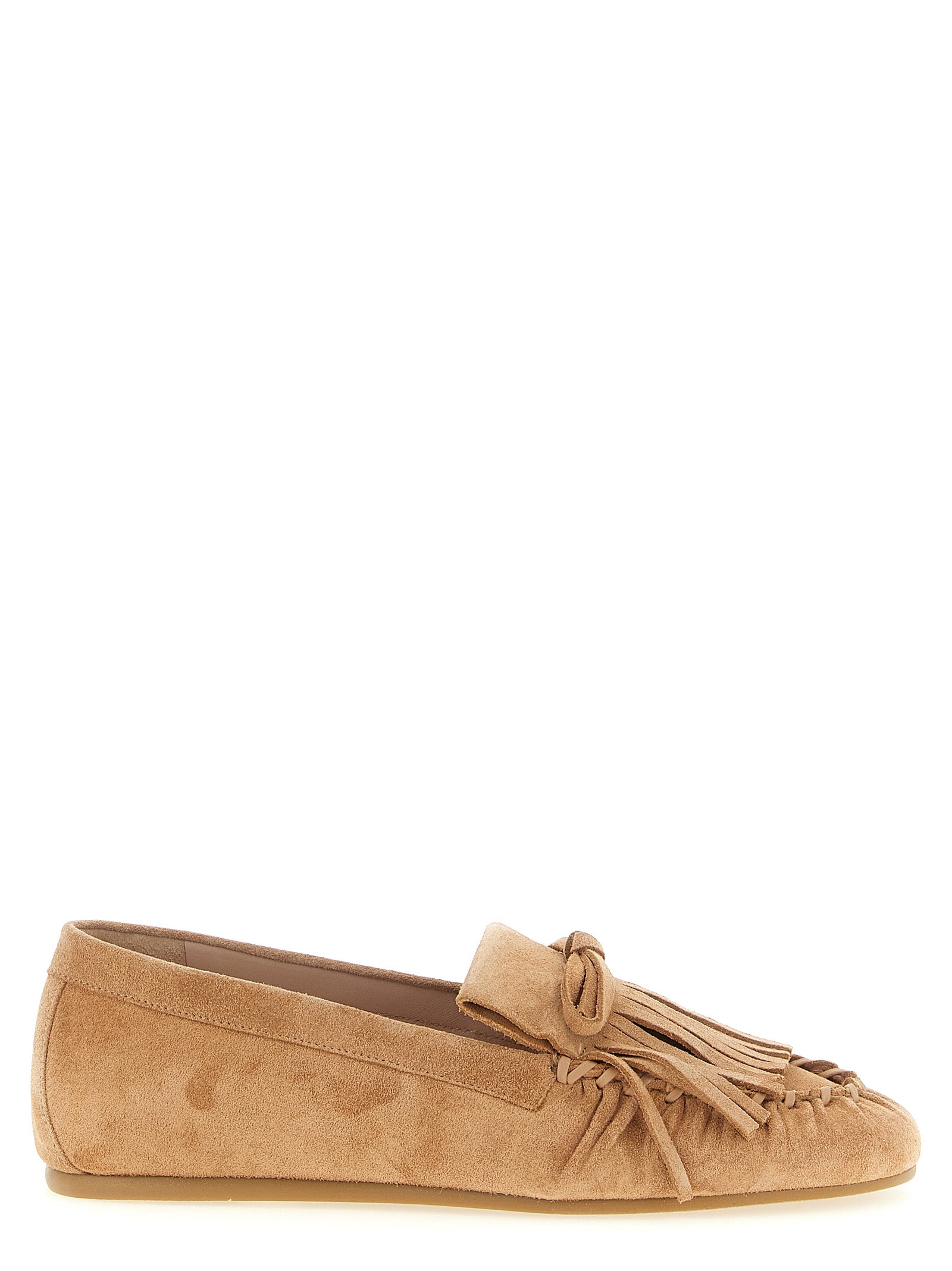 Stuart Weitzman 'Britt Fringe' Loafers
