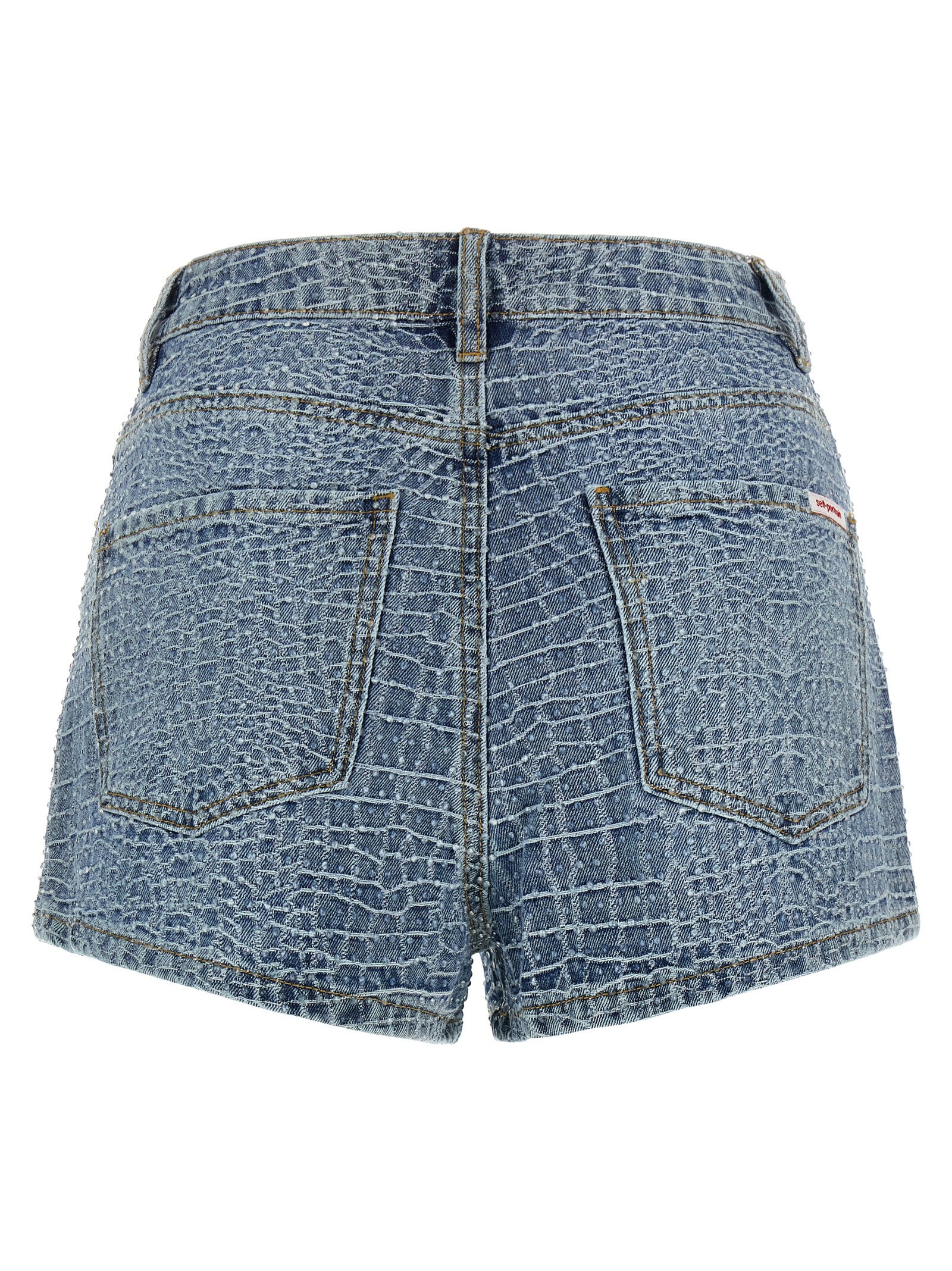 Self Portrait 'Rhinestone' Shorts