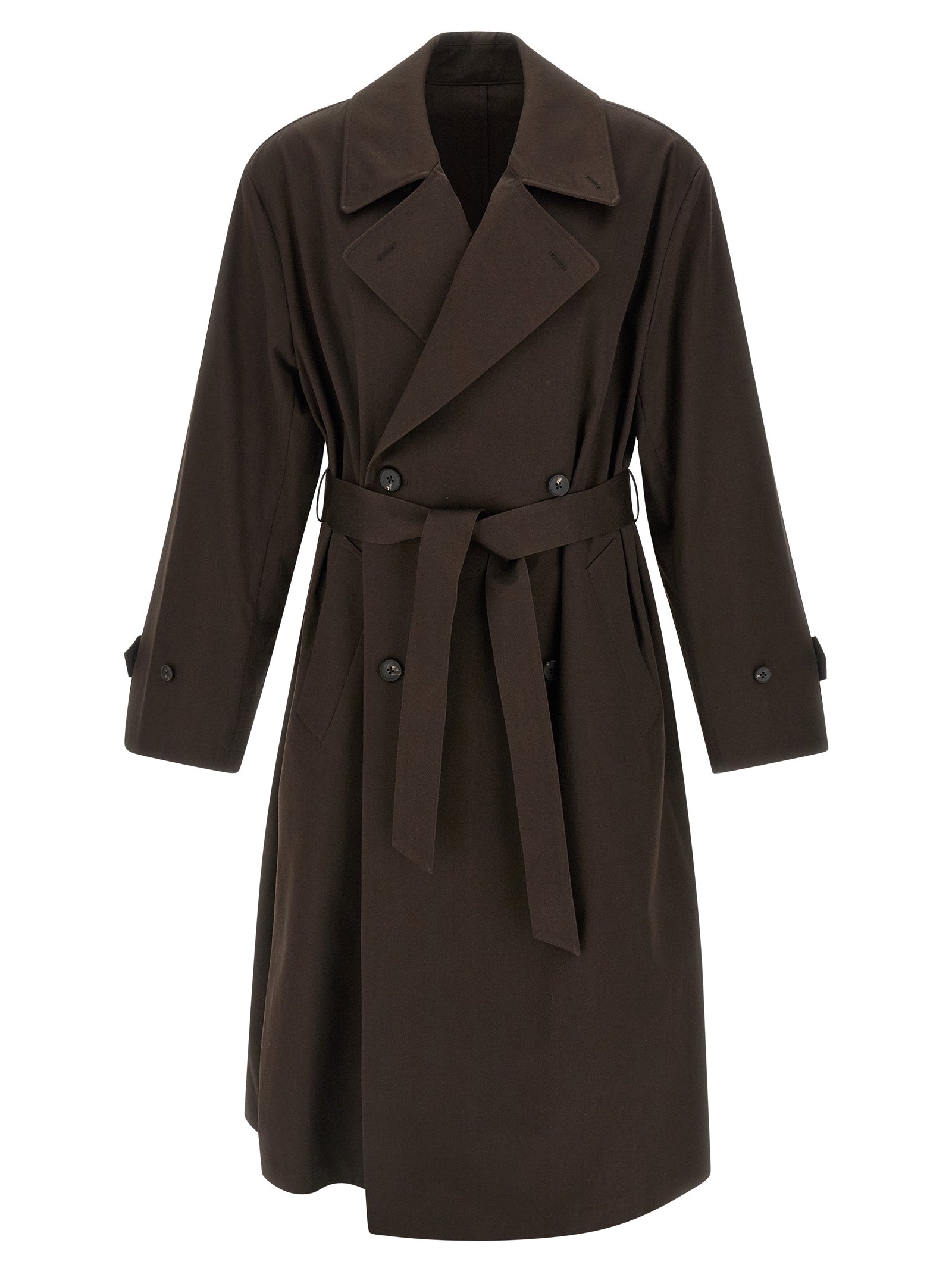 Ssstein Double-Breasted Coat