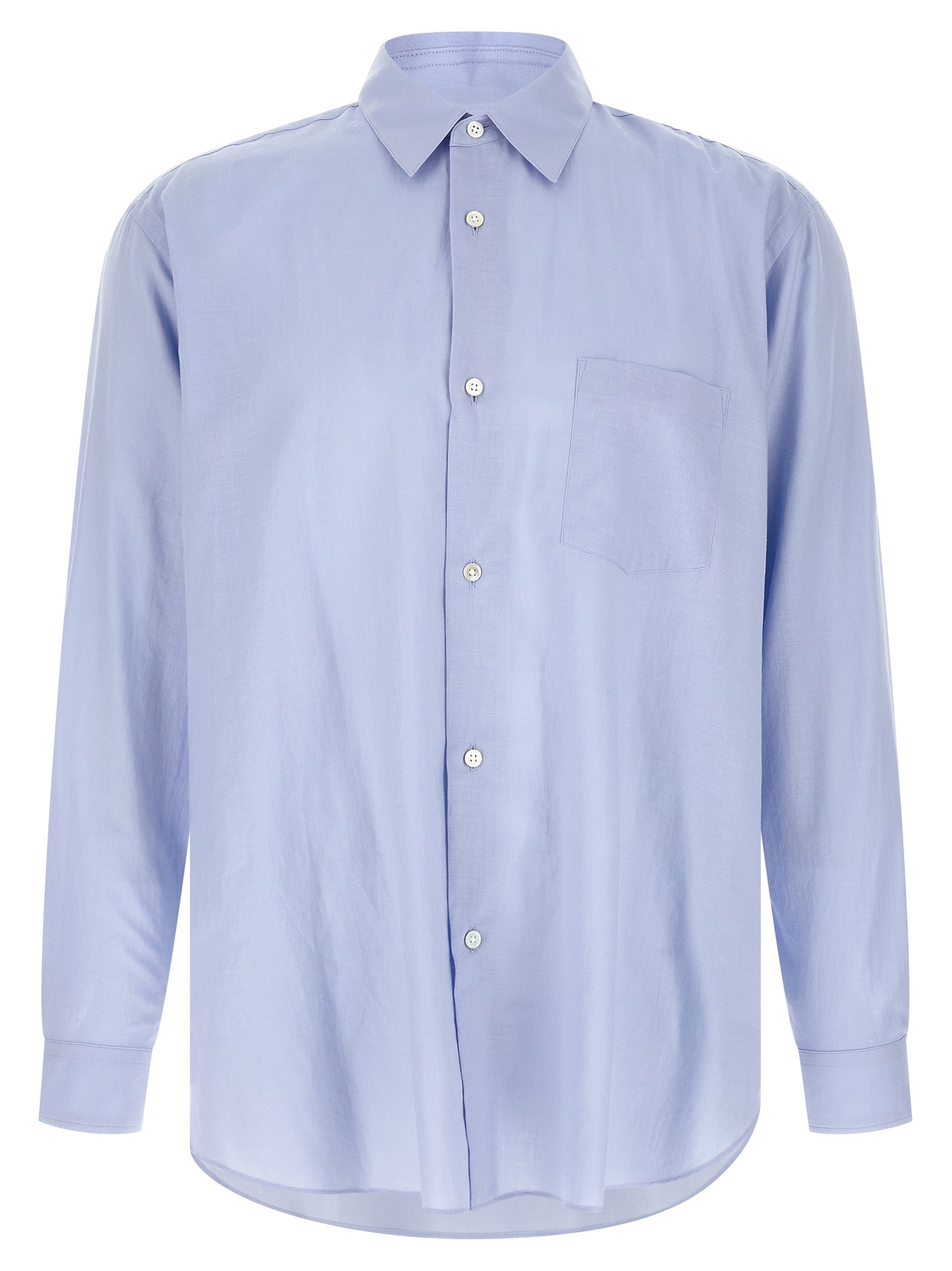 Ssstein Cotton And Silk Shirt