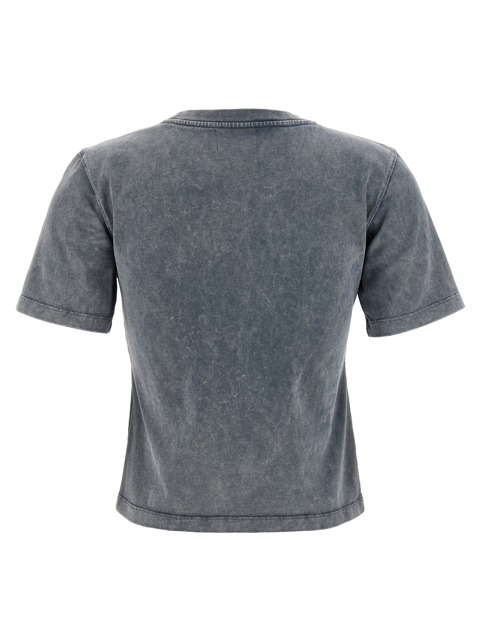 Ganni 'Grey Washed Heart' T-Shirt