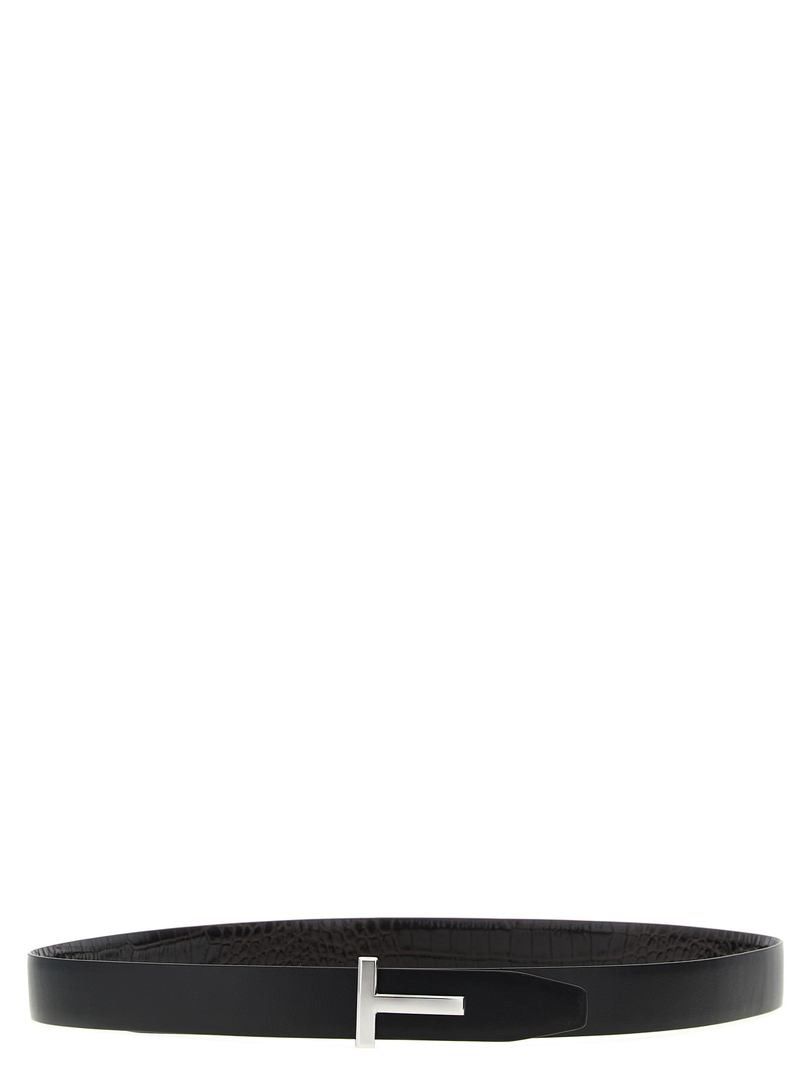 Tom Ford Reversible Crocodile Leather Belt