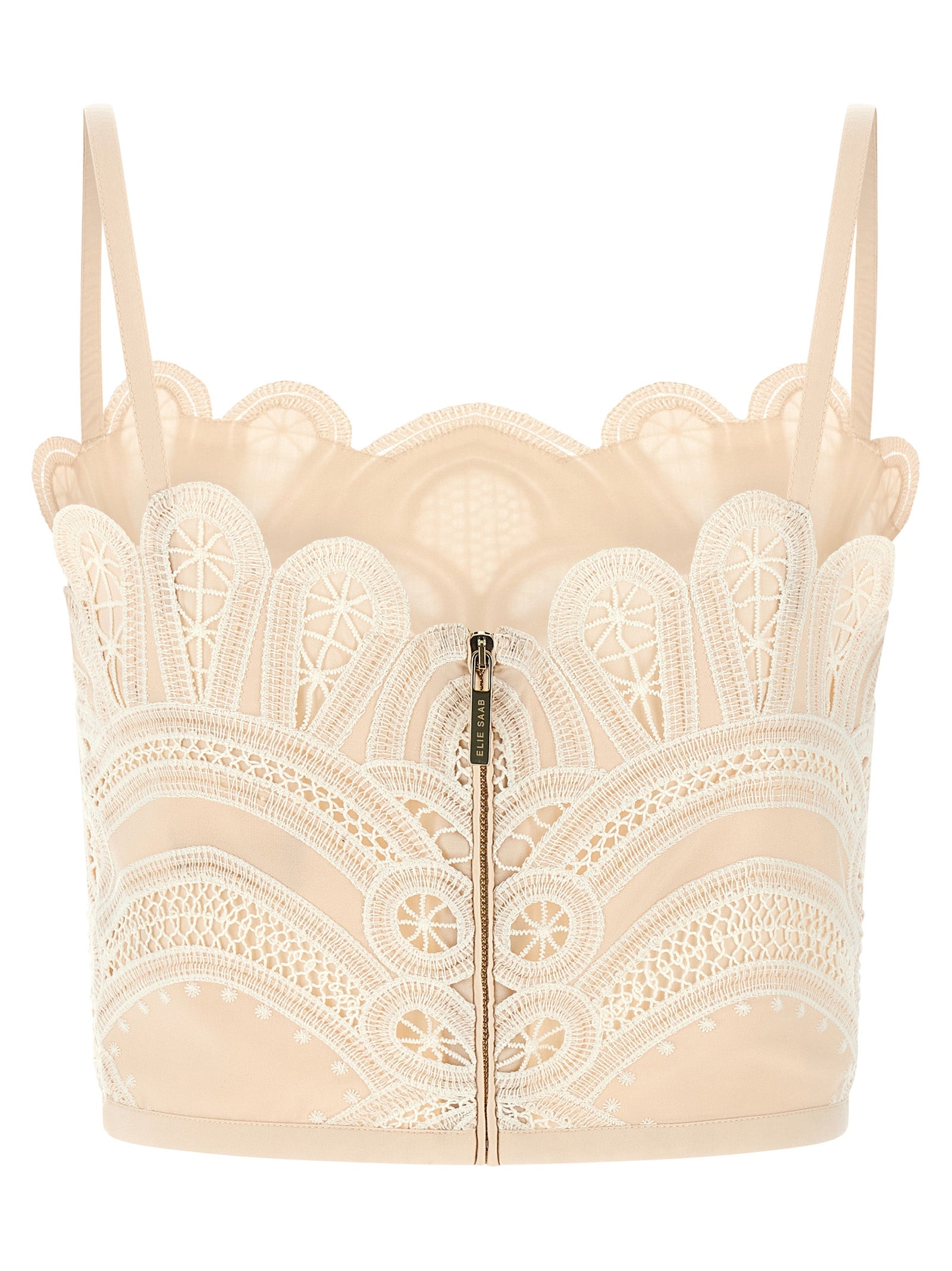 Elie Saab Macramé Bralette