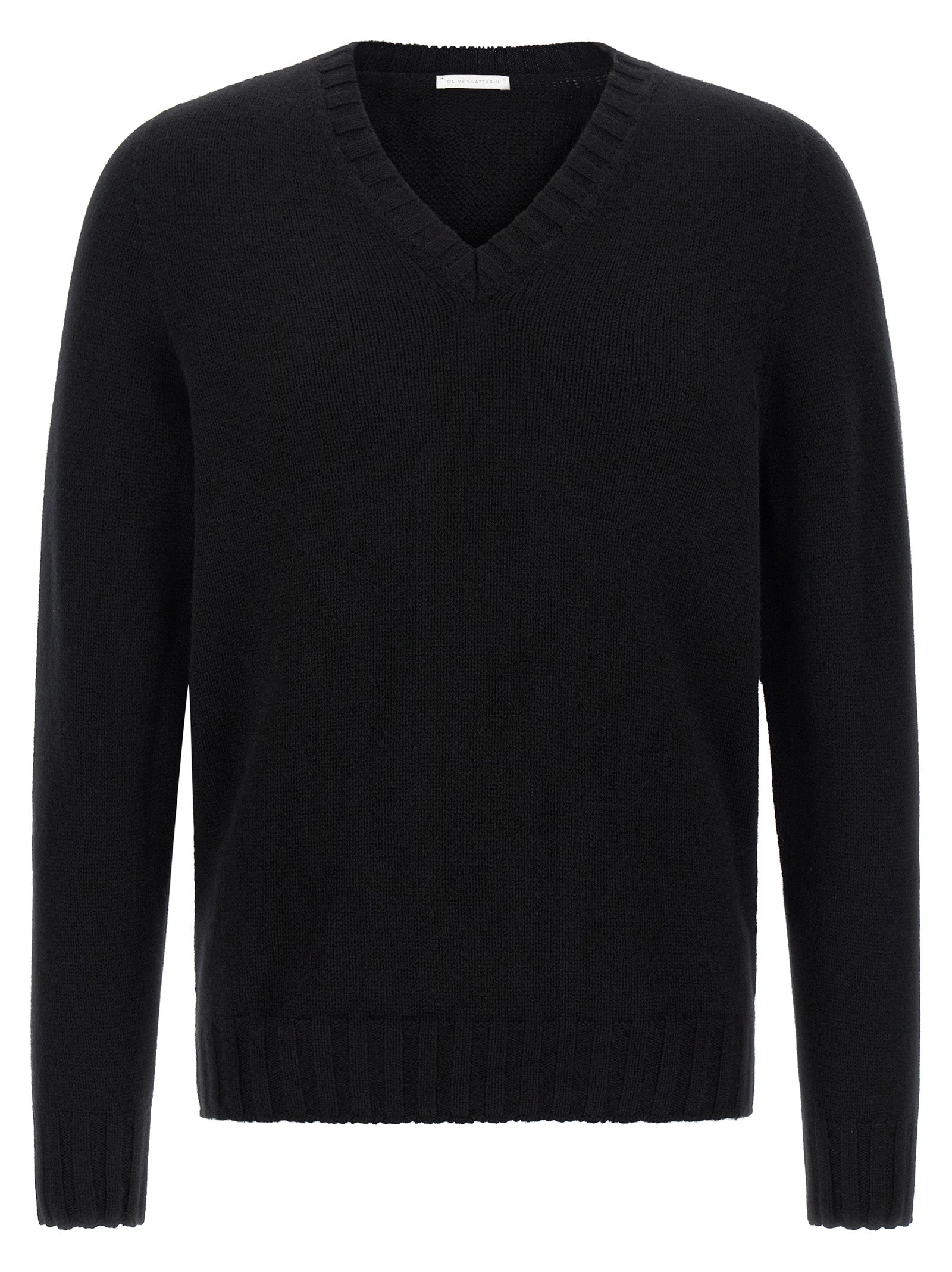 Oliver Lattughi Cashmere V-Sweater