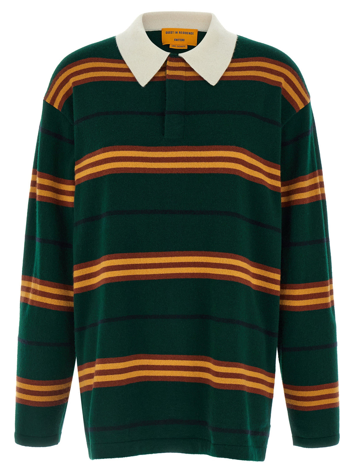 Guest In Residence 'Striped Rugby' Polo Shirt