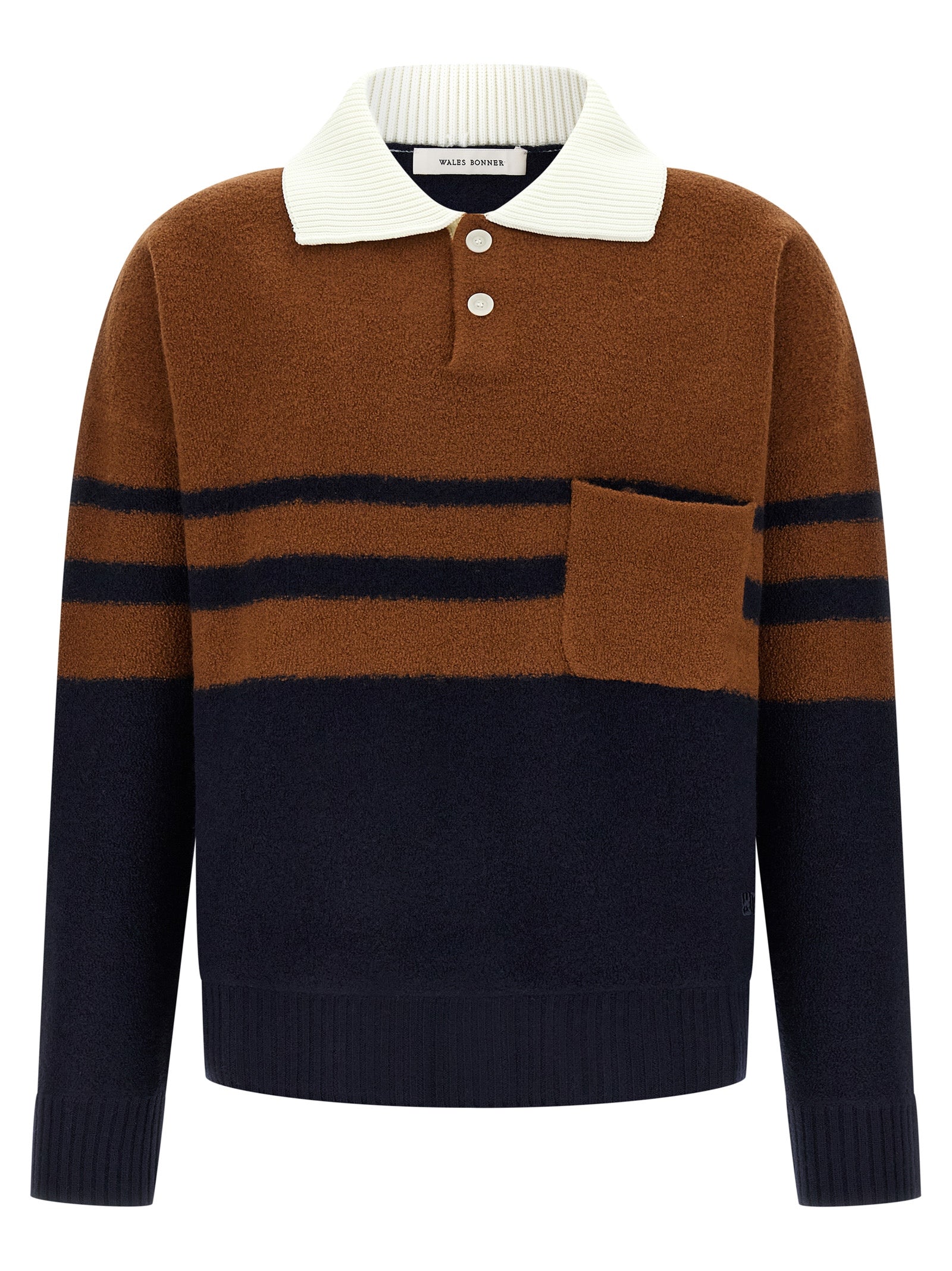 Wales Bonner 'Calm' Polo Shirt