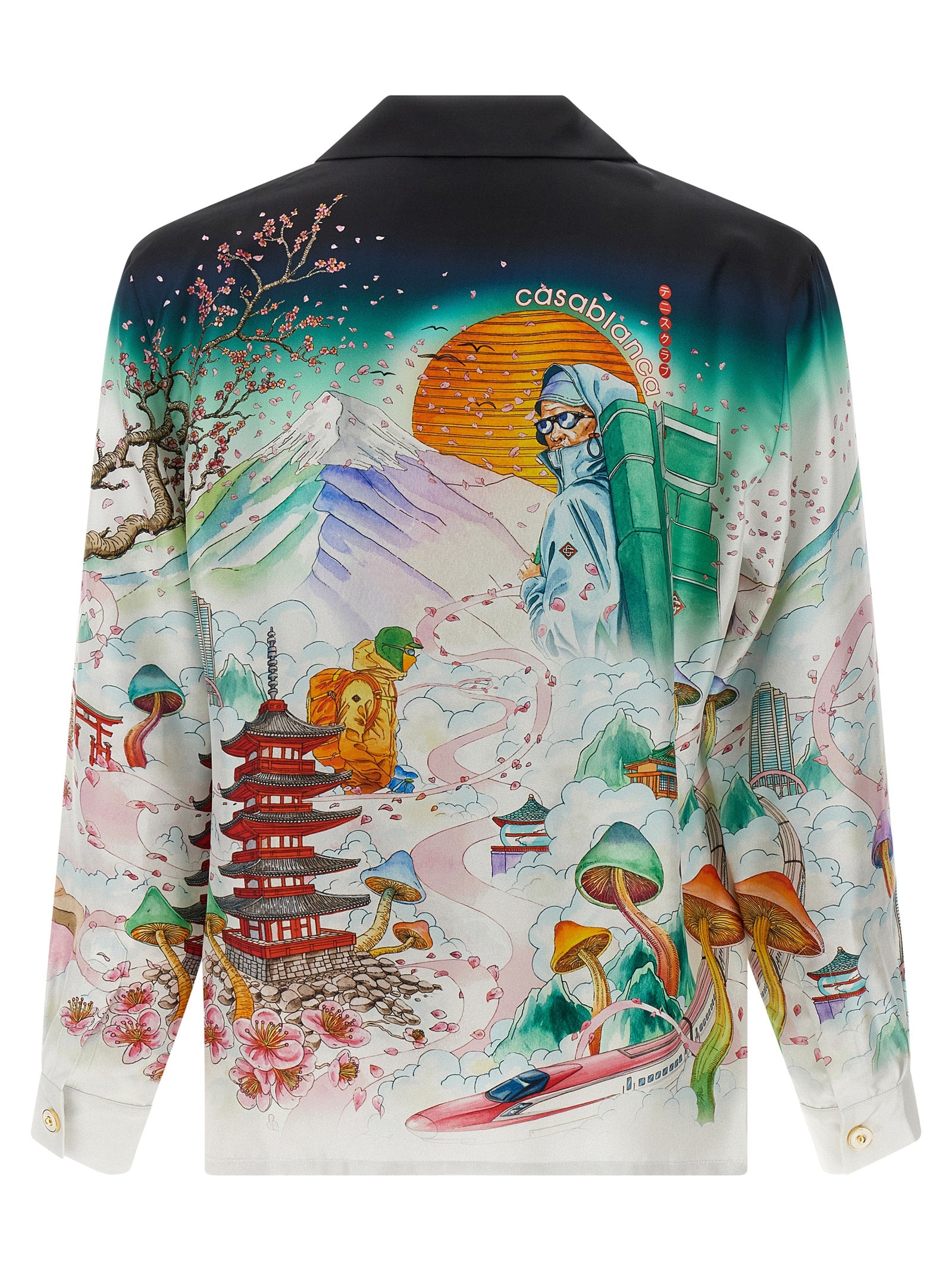 Casablanca 'Flowers' Shirt