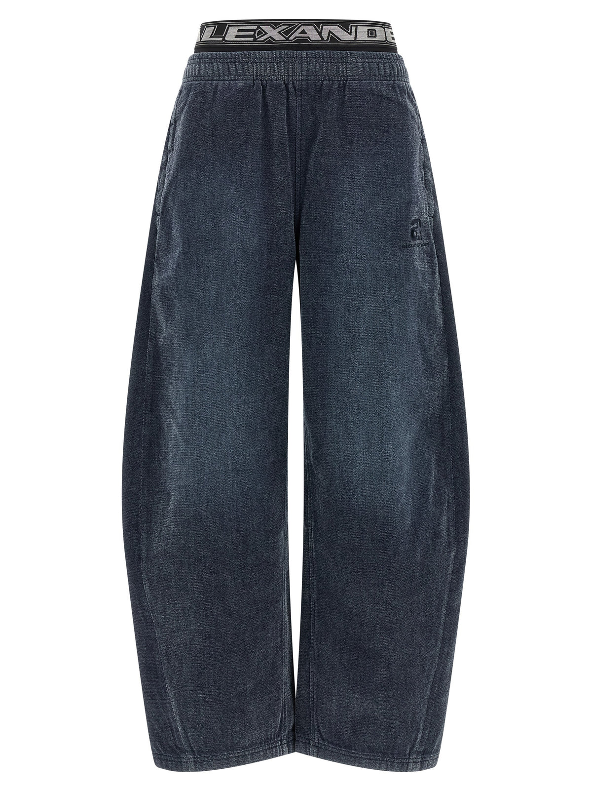Alexander Wang Denim Pants With Elastic Waistband