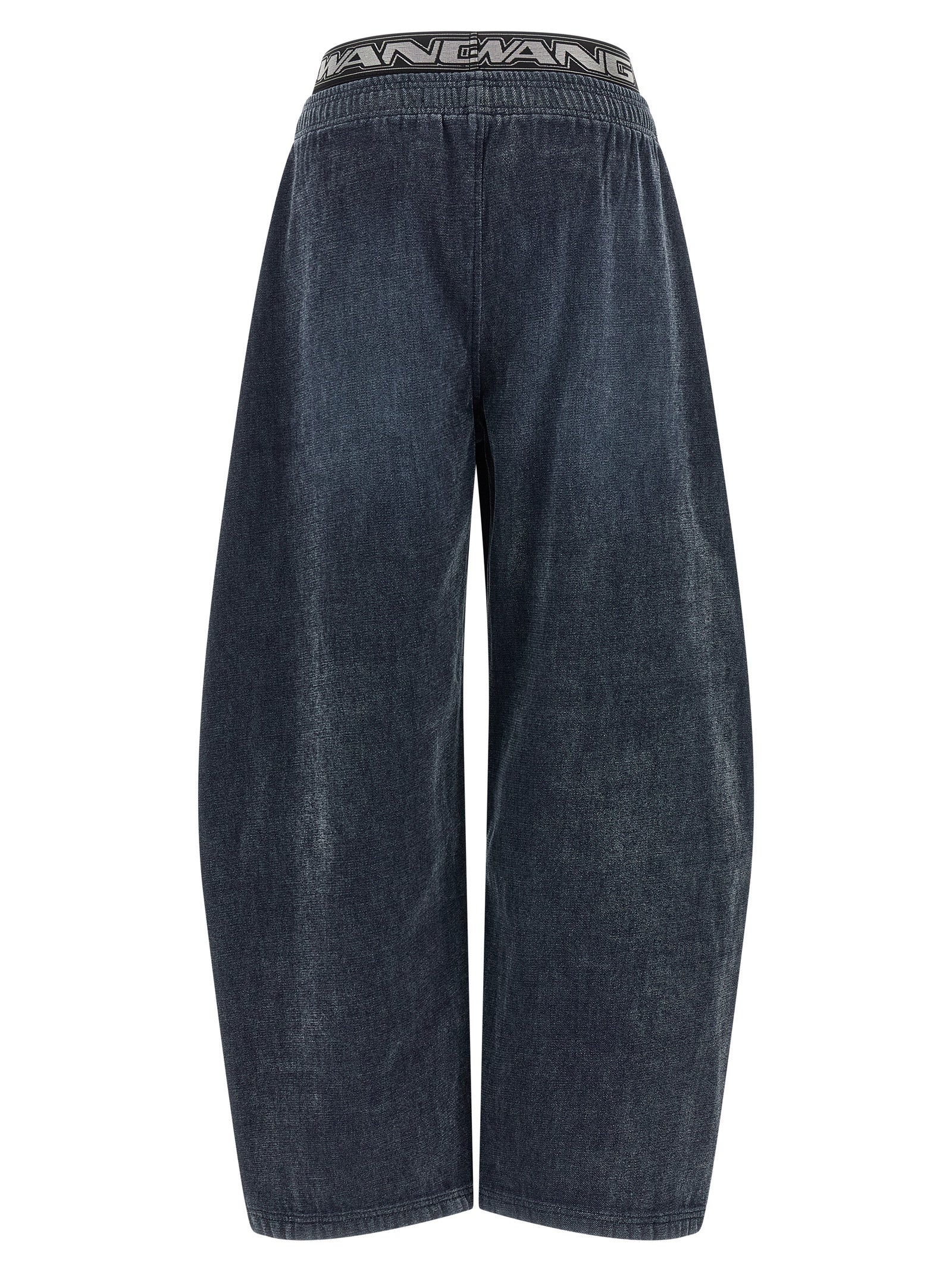 Alexander Wang Denim Pants With Elastic Waistband