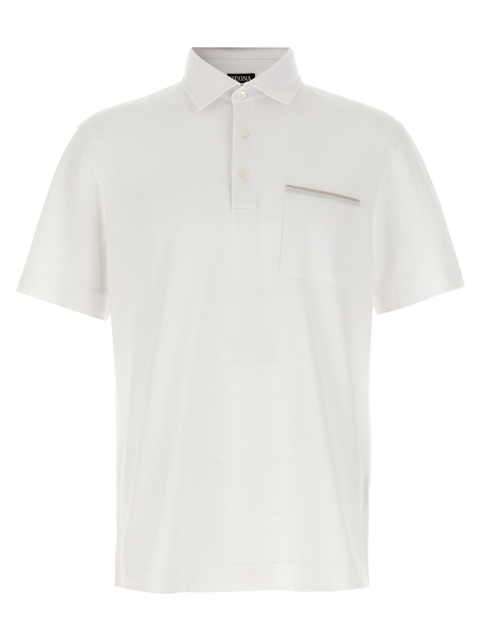 Zegna Piqué Polo Shirt