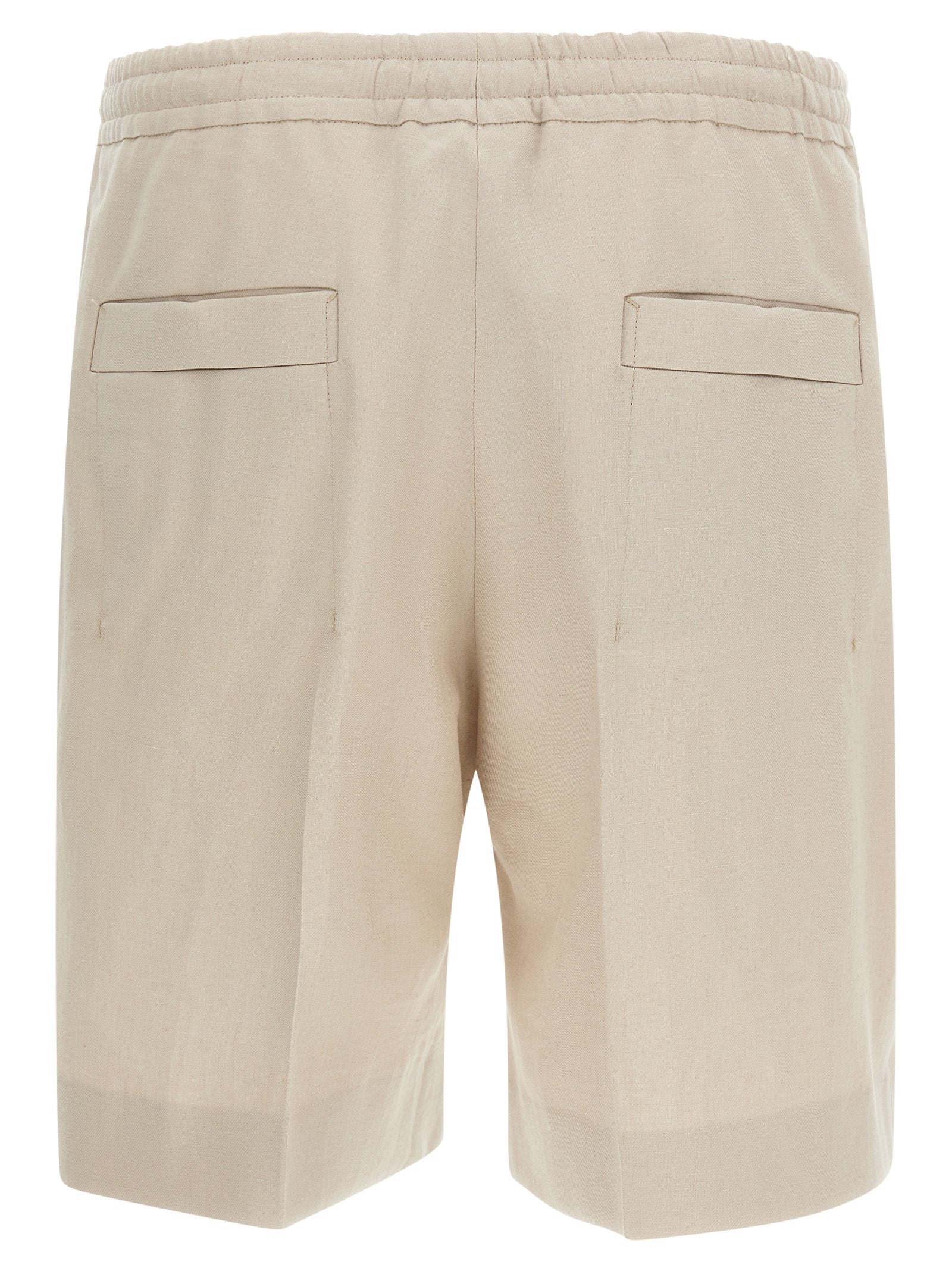 Zegna Linen Bermuda Shorts