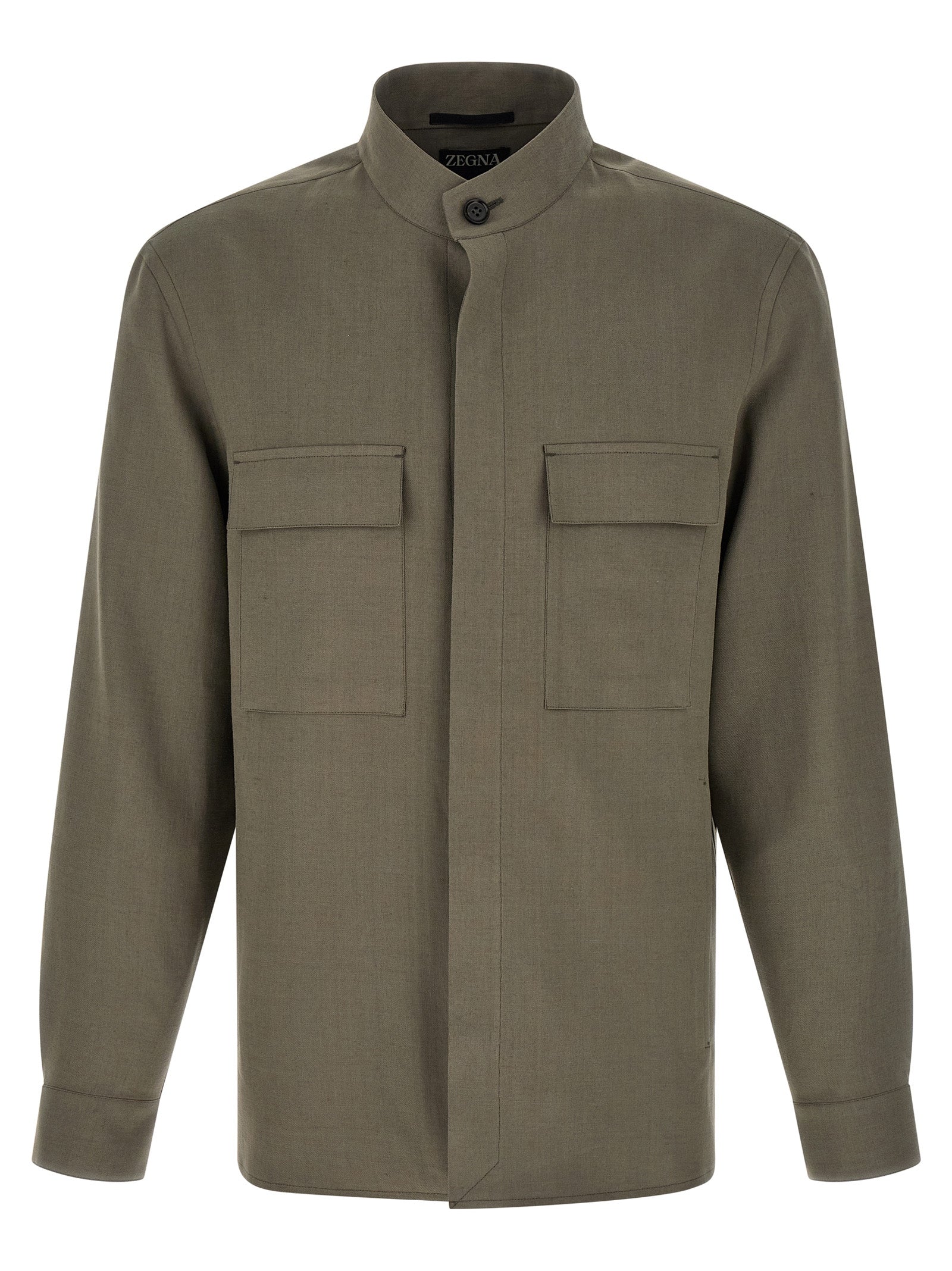 Zegna 'Oasi Lino' Overshirt