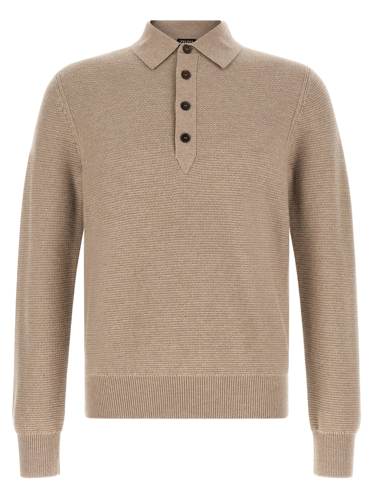 Zegna Polo Shirt Oasi Cashmere Beige