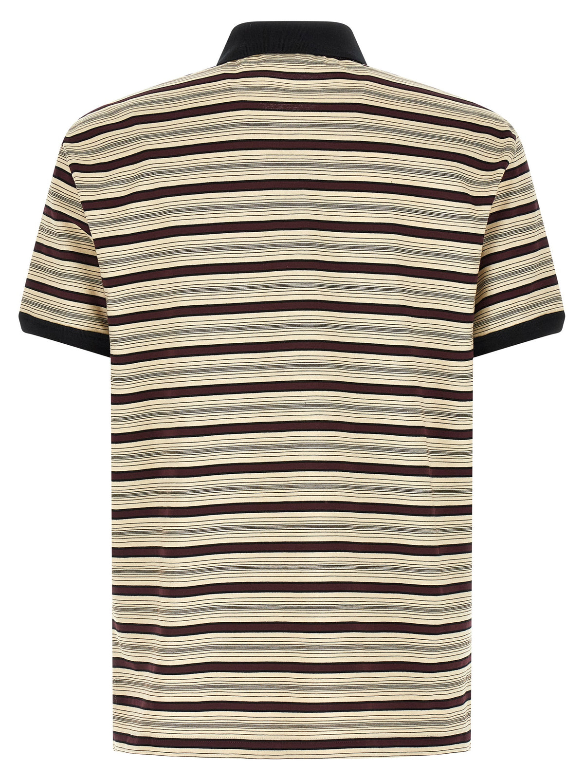 Prada Striped Polo Shirt