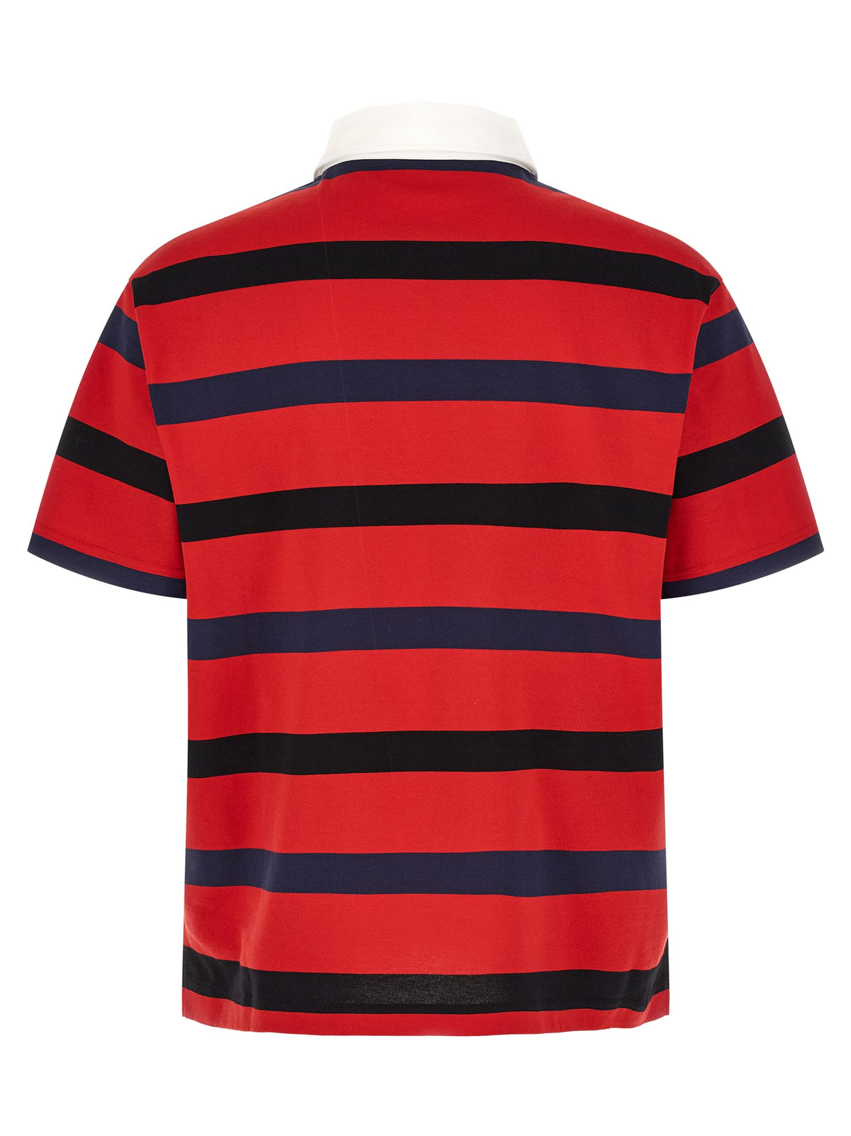 Prada Striped Polo Shirt