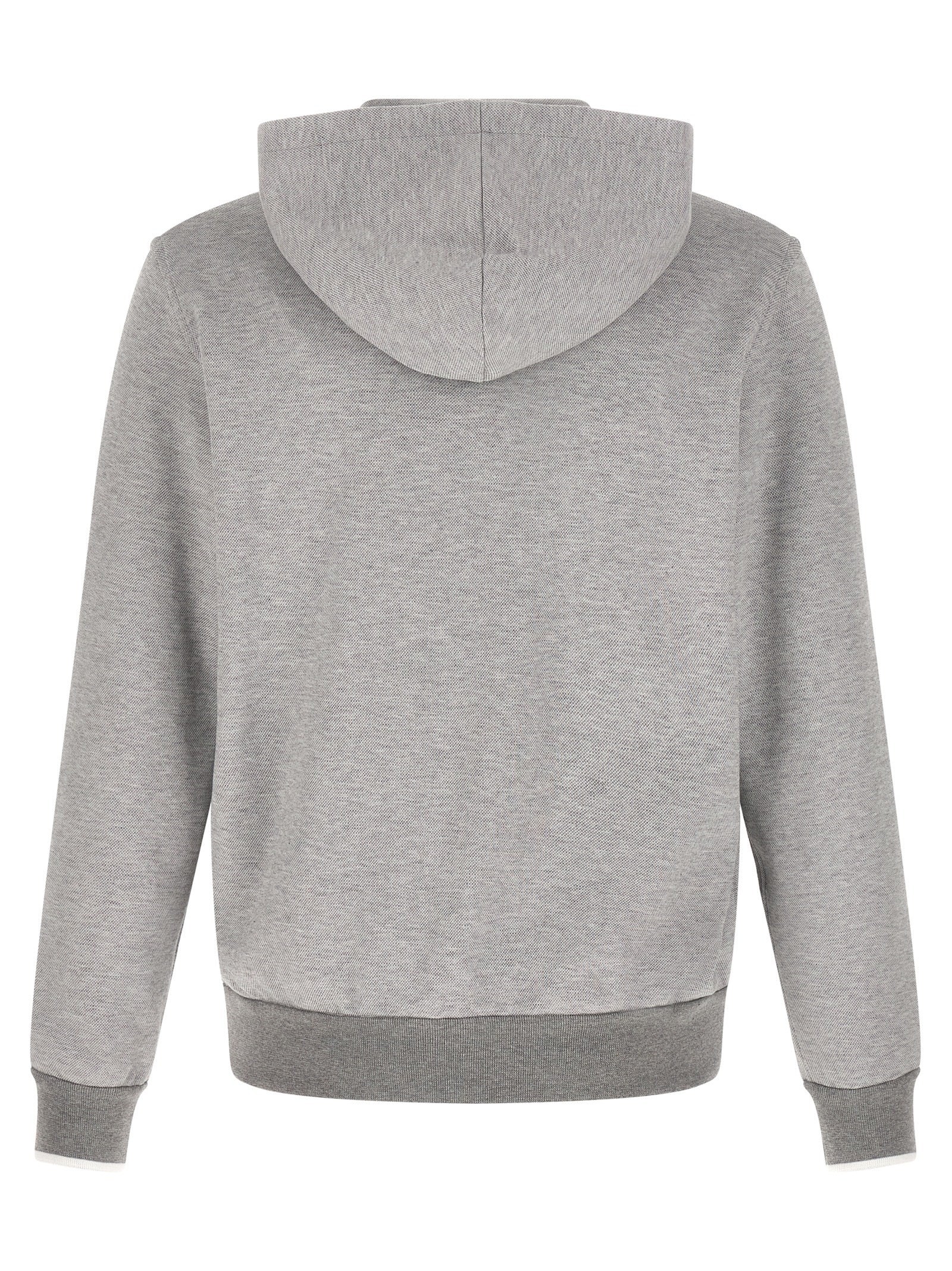 Brioni Piquet Cotton Hoodie