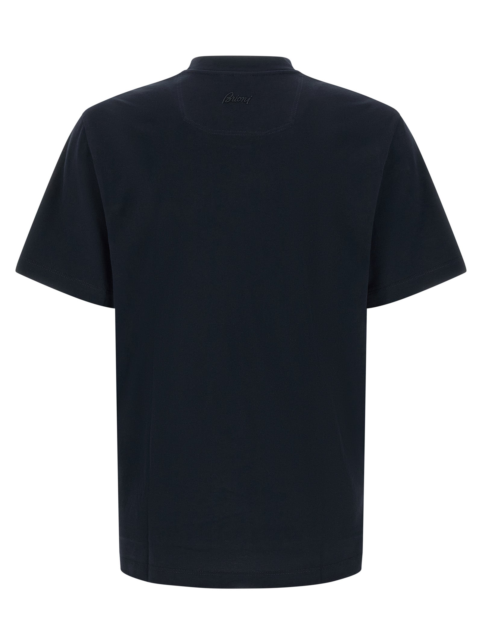 Brioni Logo Embroidery T-Shirt
