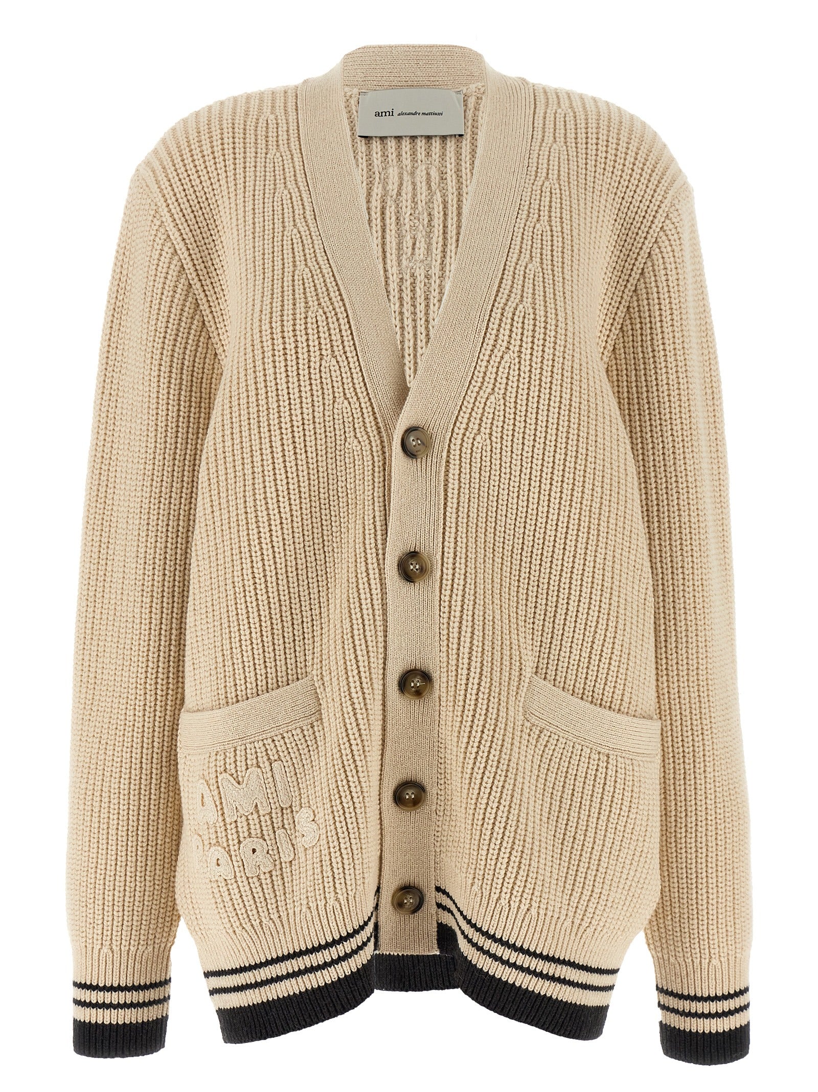 Ami Paris 'College' Cardigan