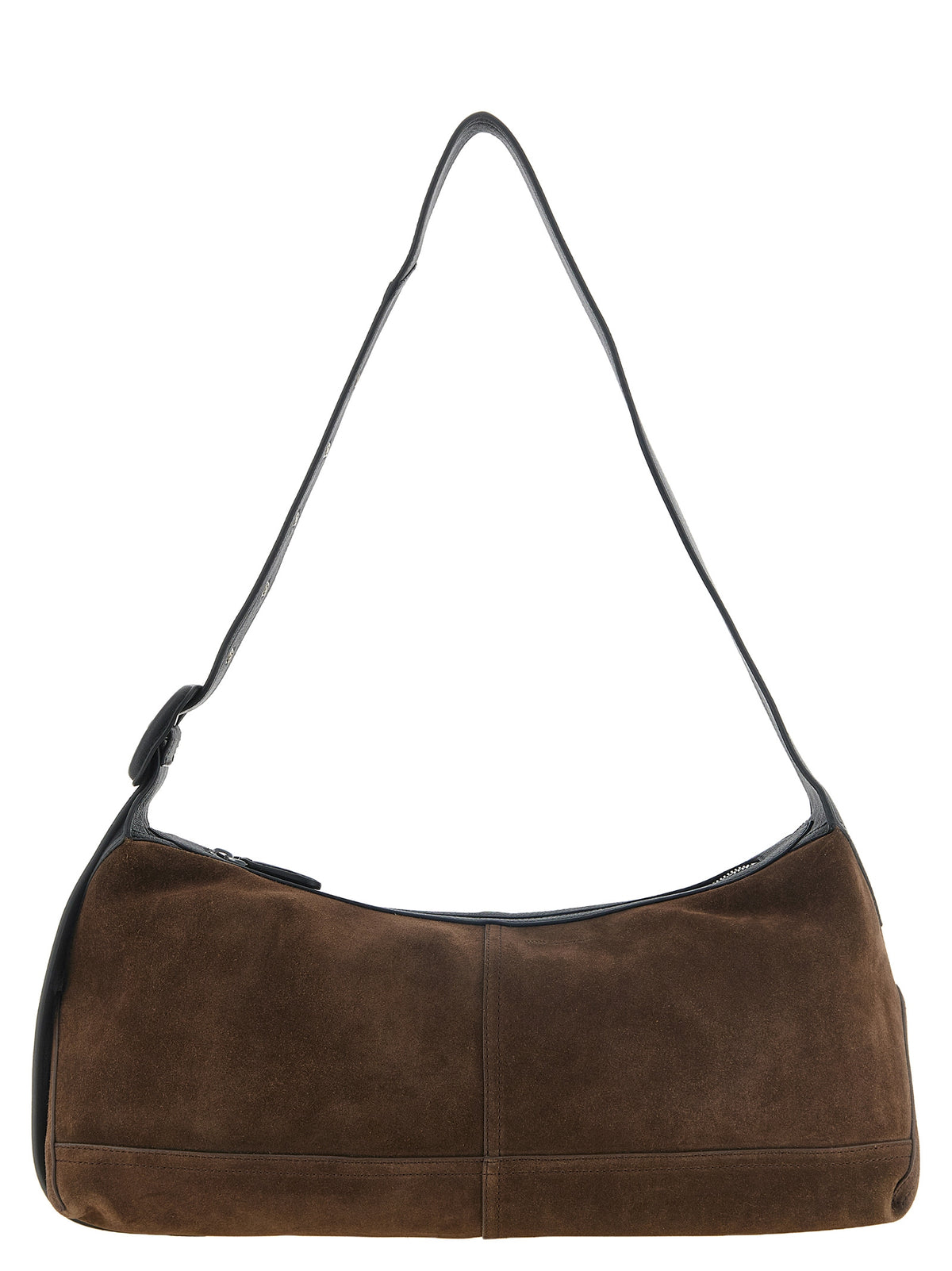 Ami Paris Small Brown 'Etienne' Crossbody Bag