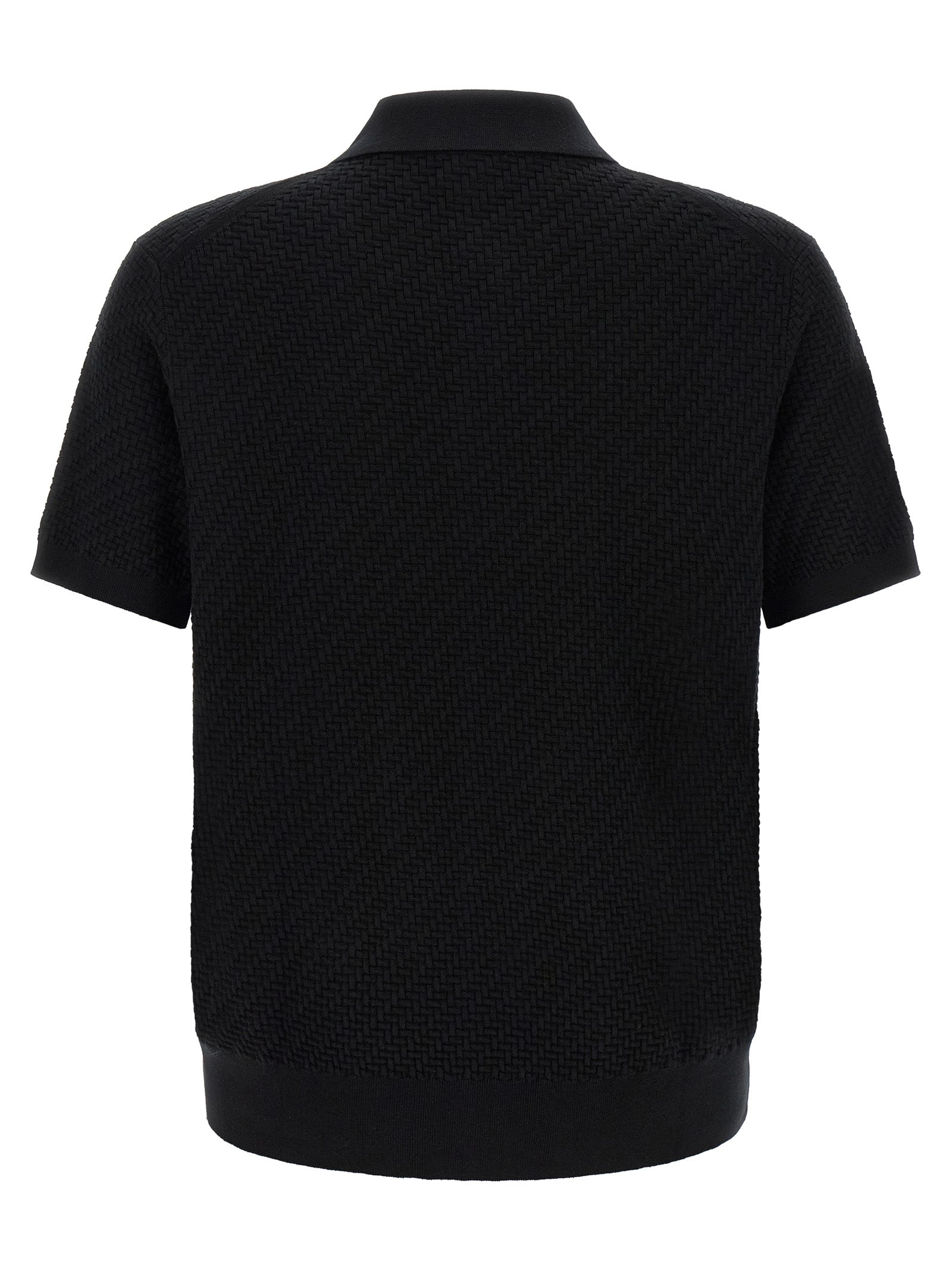 Brioni 'Trama' Weaving Polo