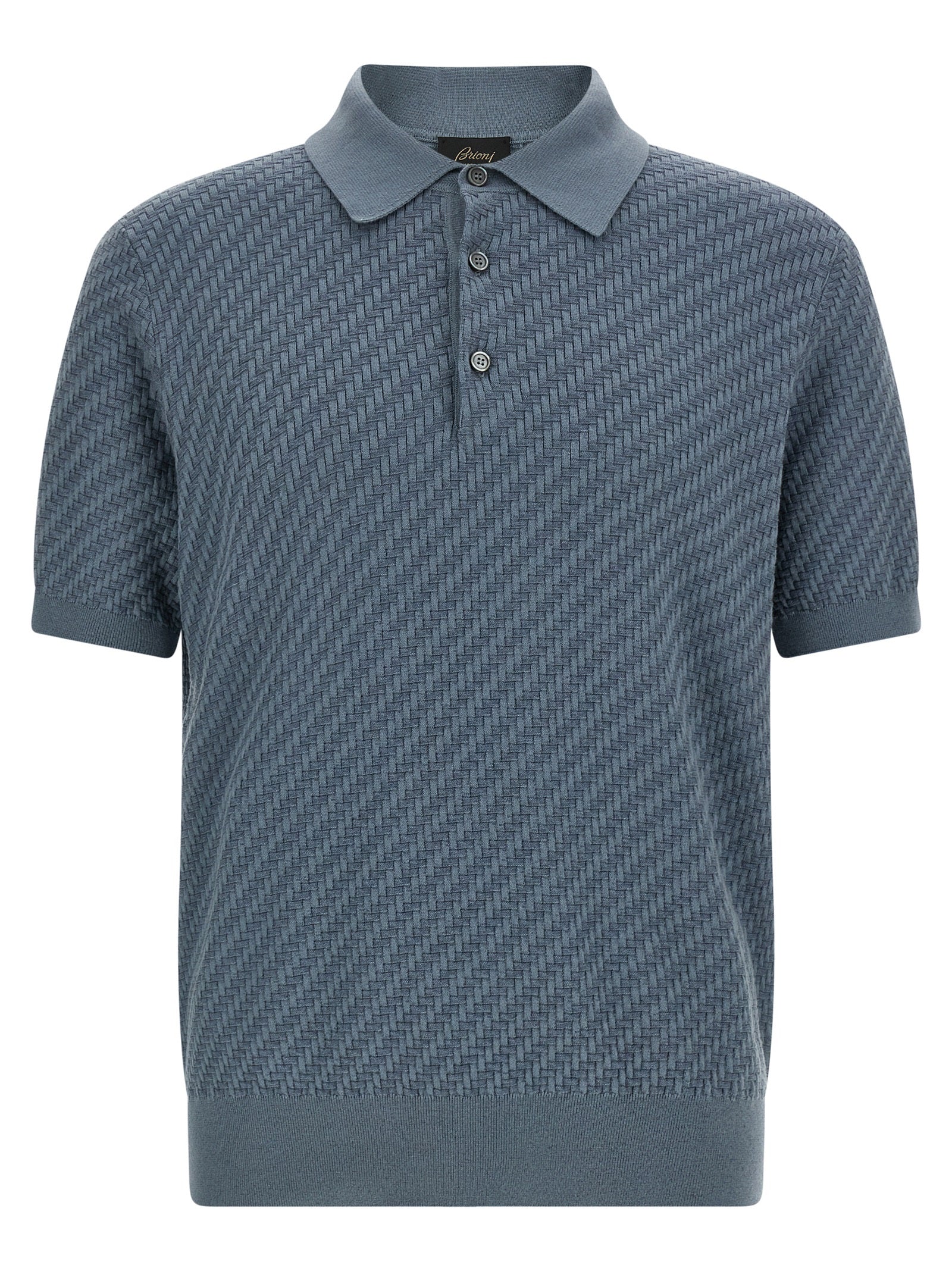 Brioni Weaving Polo Plot