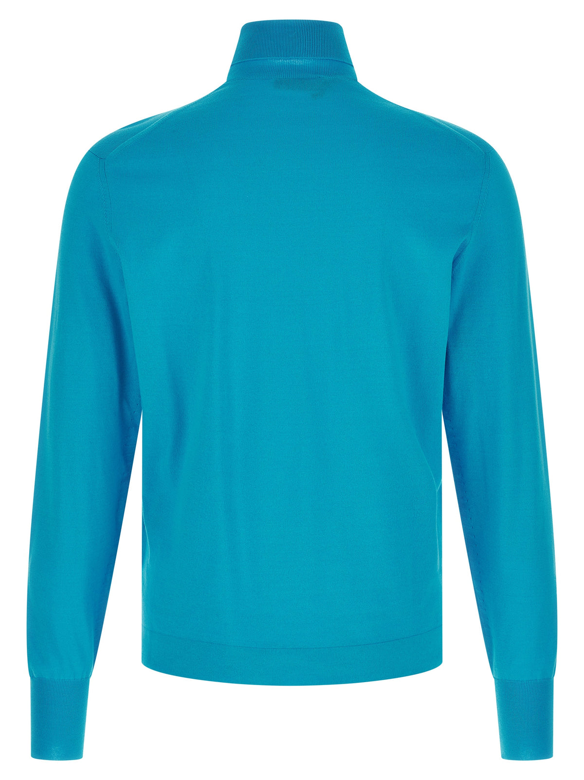 Prada Logo Intarsia Turtleneck Sweater