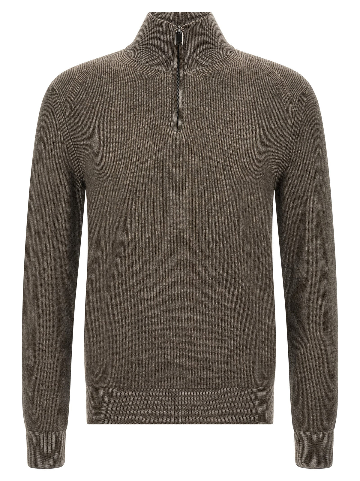 Brioni Brown Vanisé Sweater