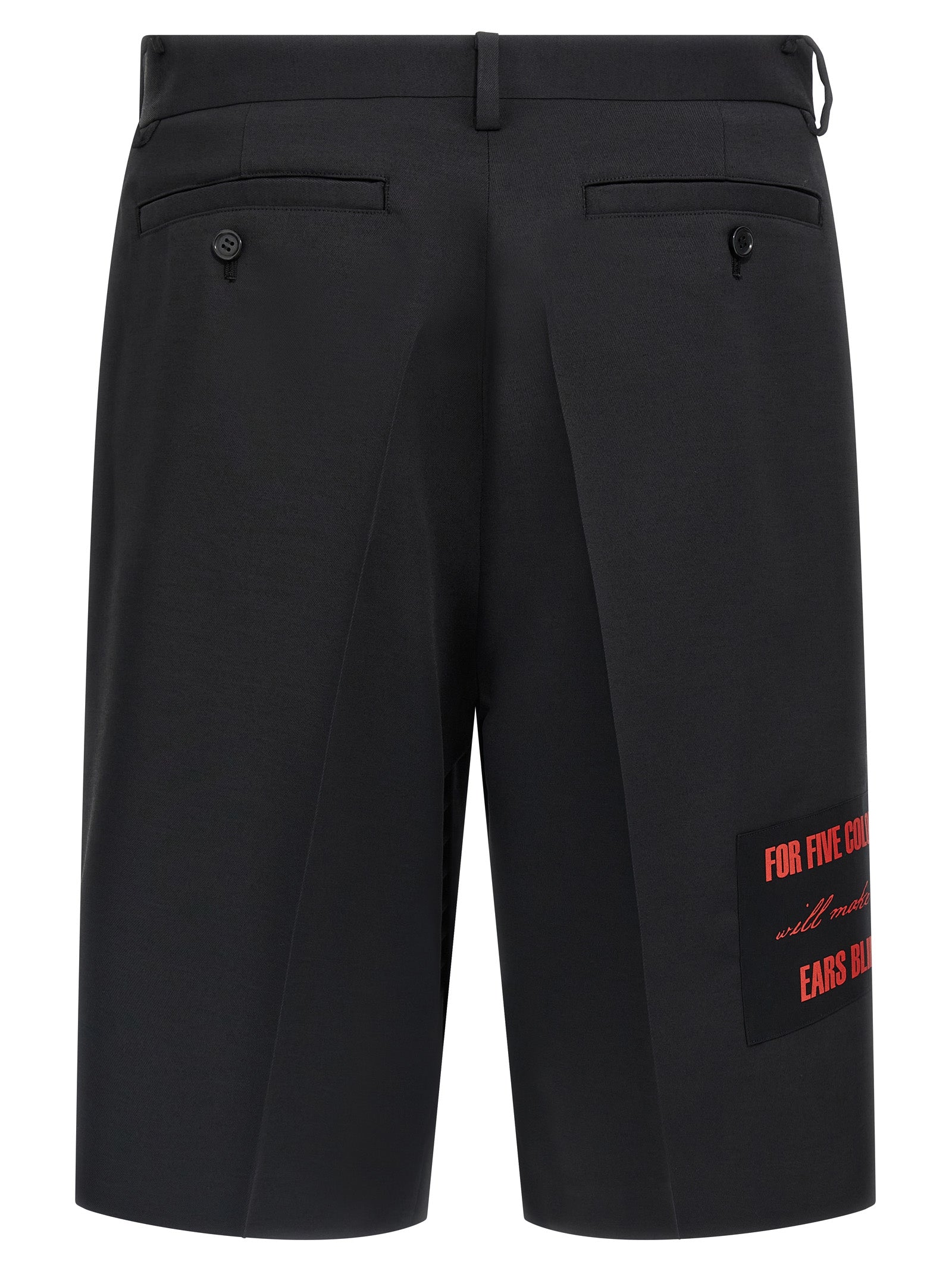 Undercover Patch Bermuda Shorts