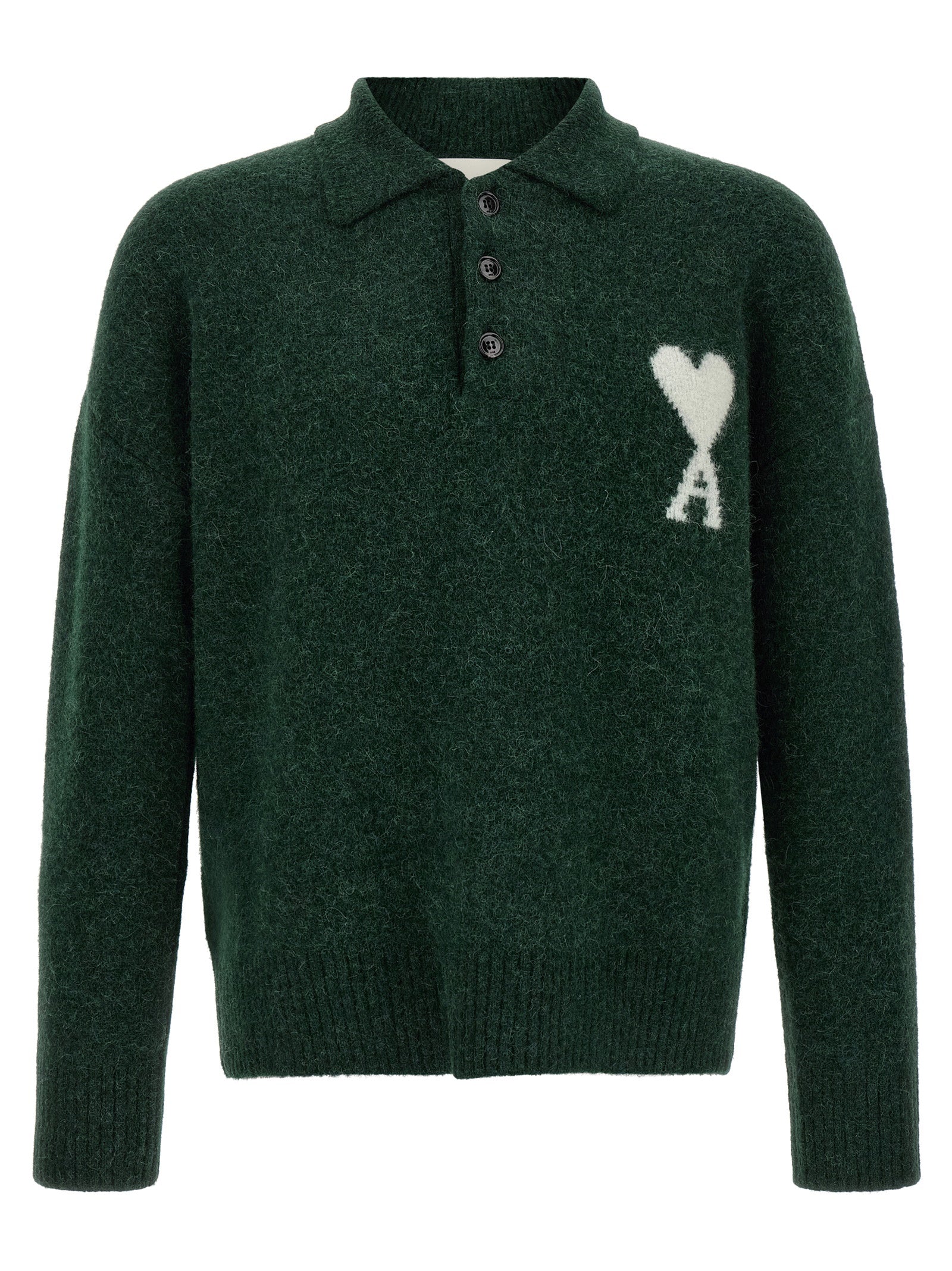 Ami Paris 'Ami De Coeur' Polo Shirt