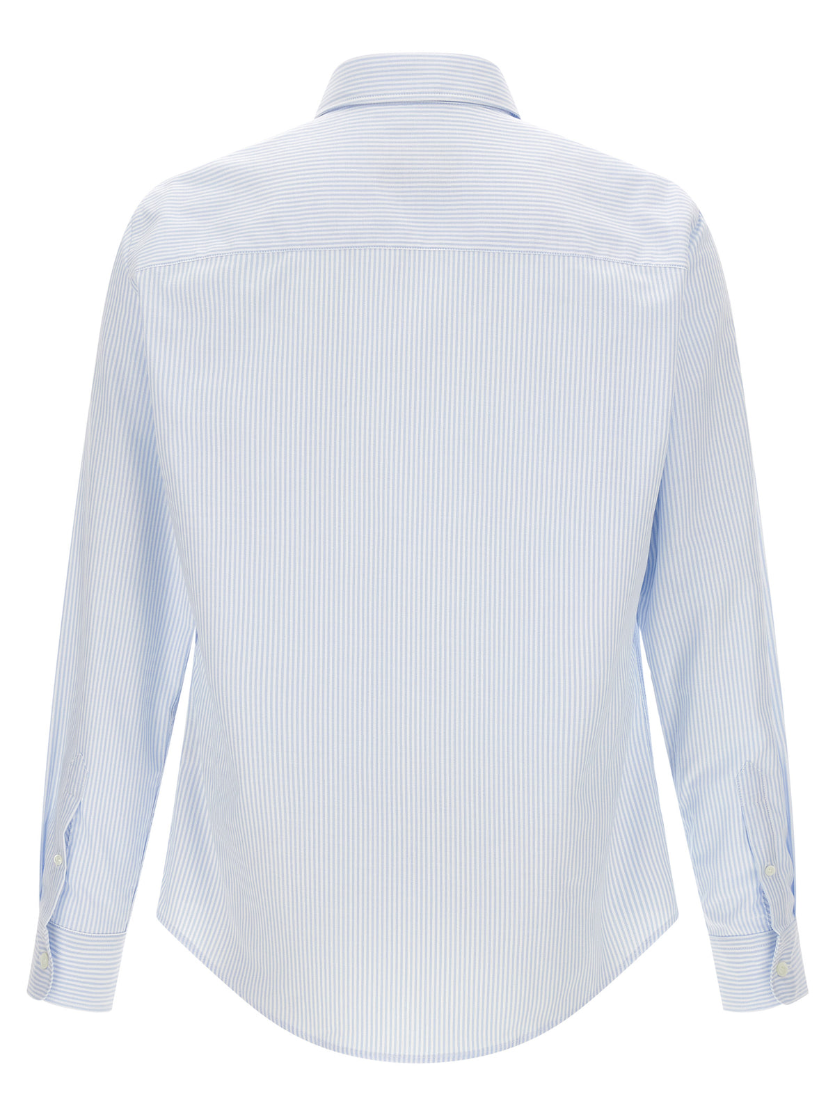 Ami Paris 'Ami De Coeur' Blue Stripes Shirt