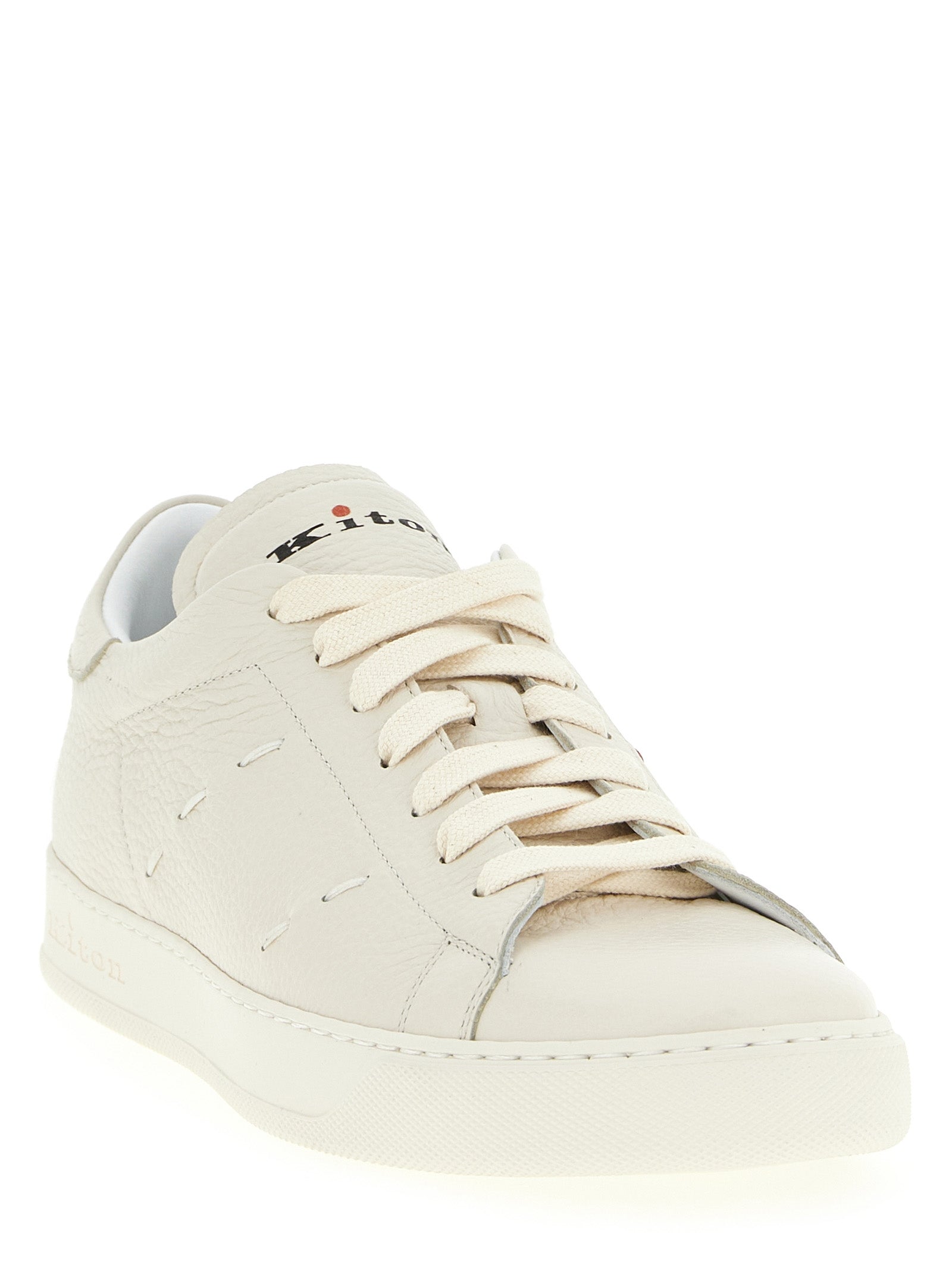 Kiton Leather Sneakers