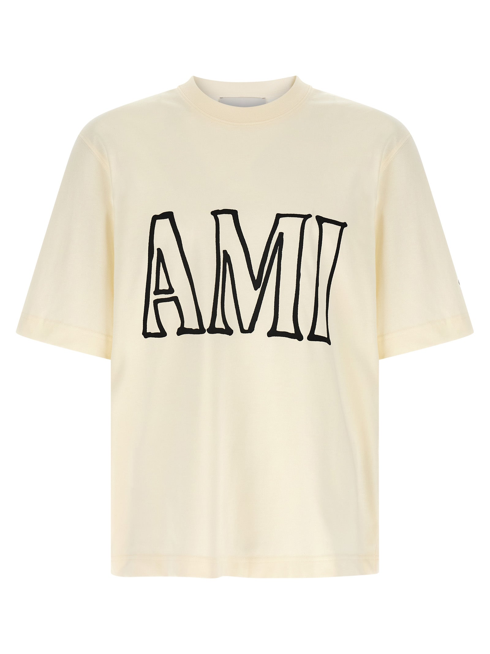 Ami Paris Logo Print T-Shirt