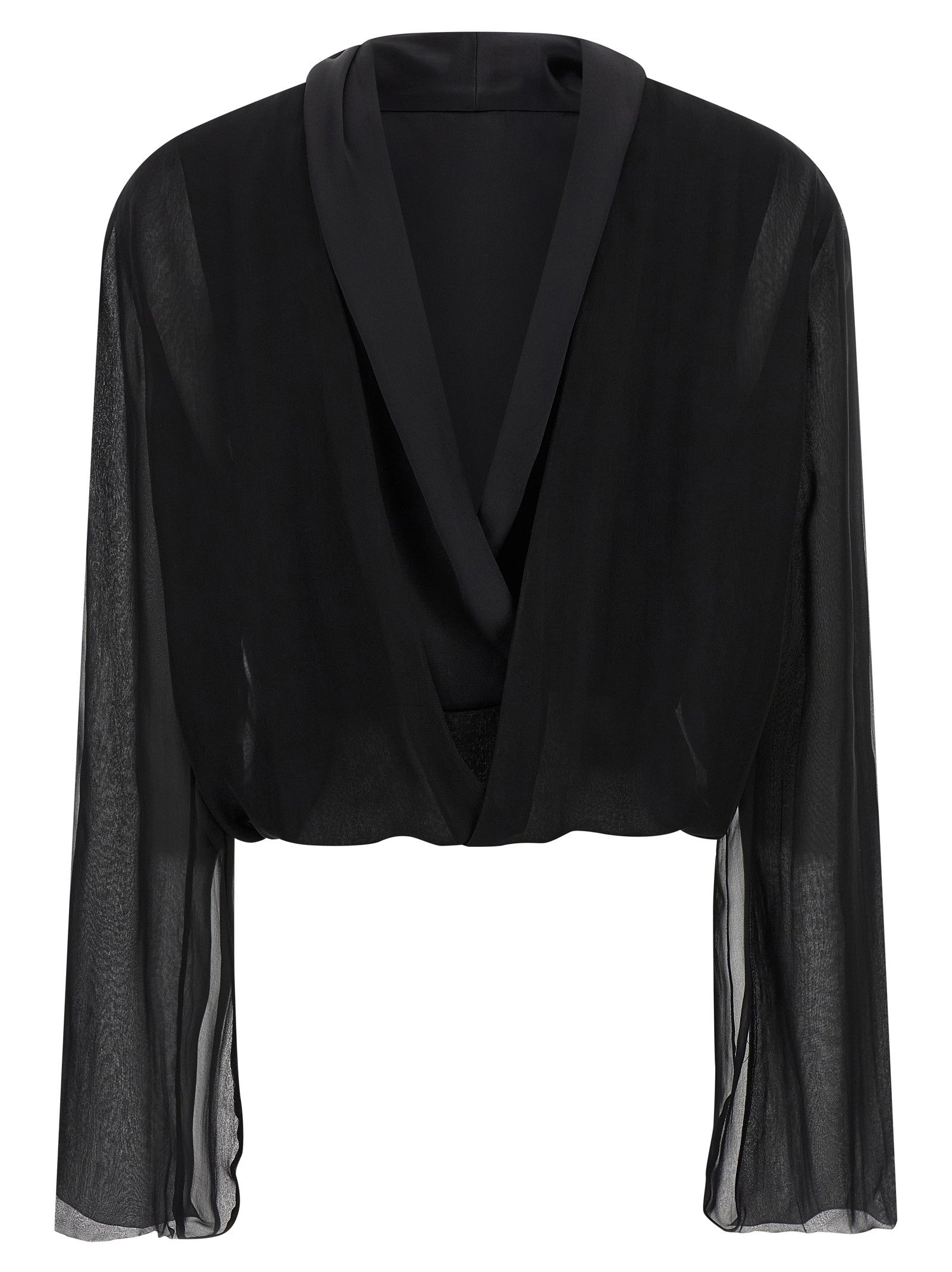 Alberta Ferretti Chiffon Shirt